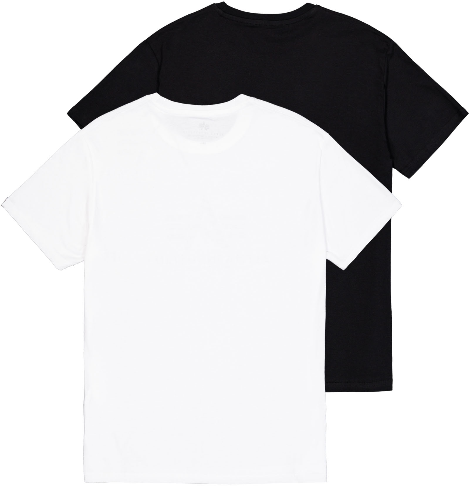 Alpha Industries Rundhalsshirt »Basic T 2 Pack«, (Set, 2 tlg.)