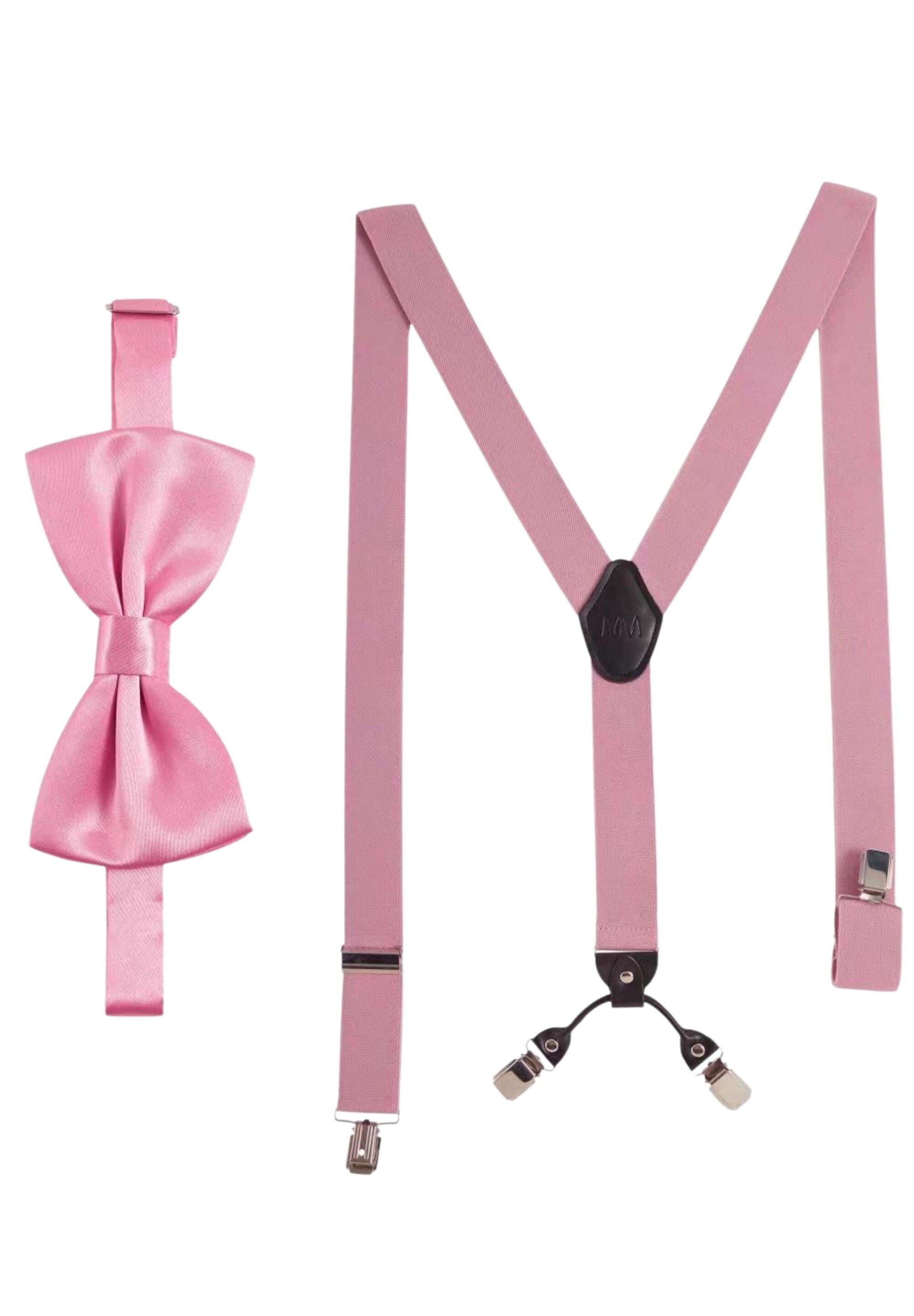 Massi Morino Hosenträger "Massi Morino Hosenträger-Set" 2 Stk. mit Fliege