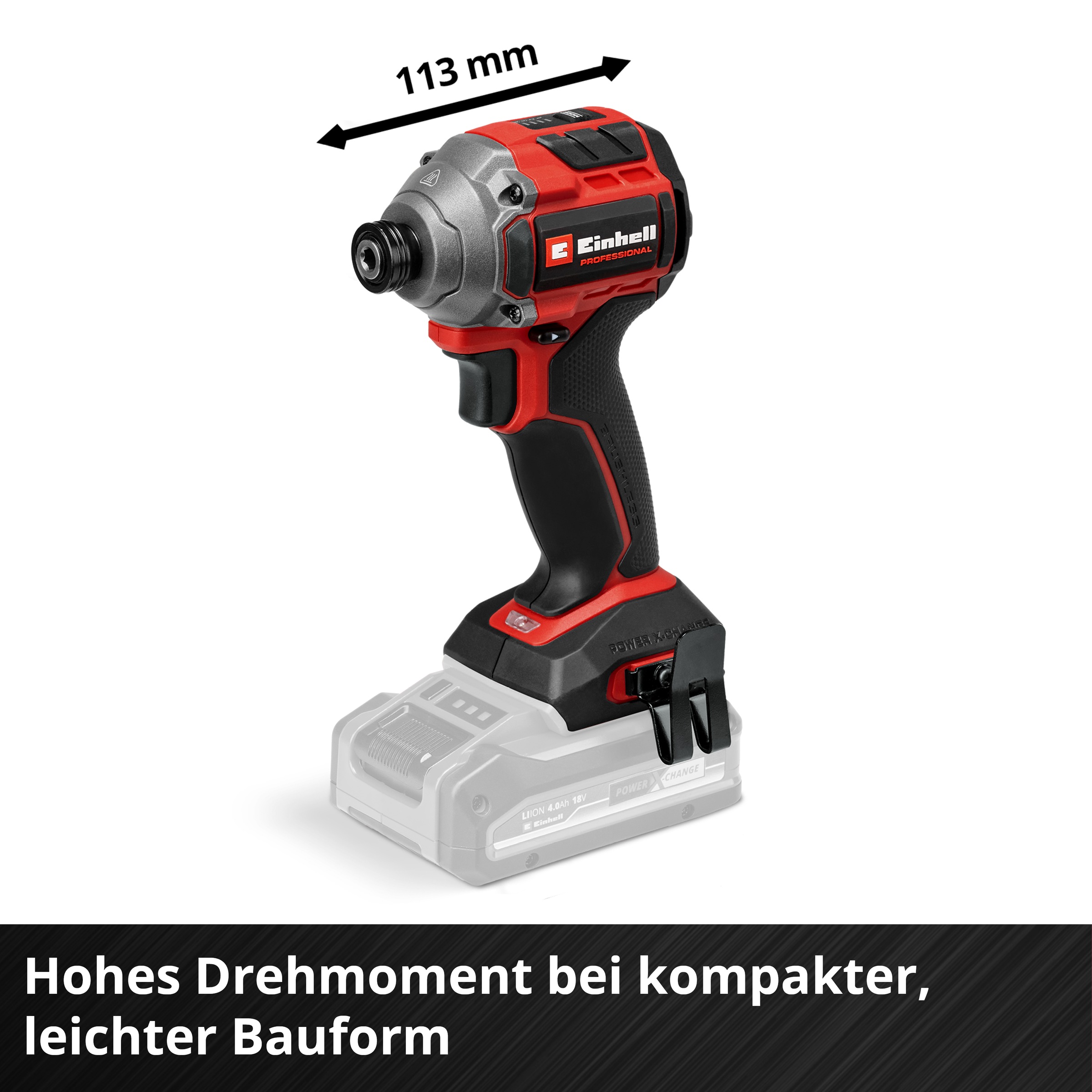 Einhell Akku-Schlagschrauber »TP-CI 18/250-C Li BL - Solo«, ohne Akku und Ladegerät