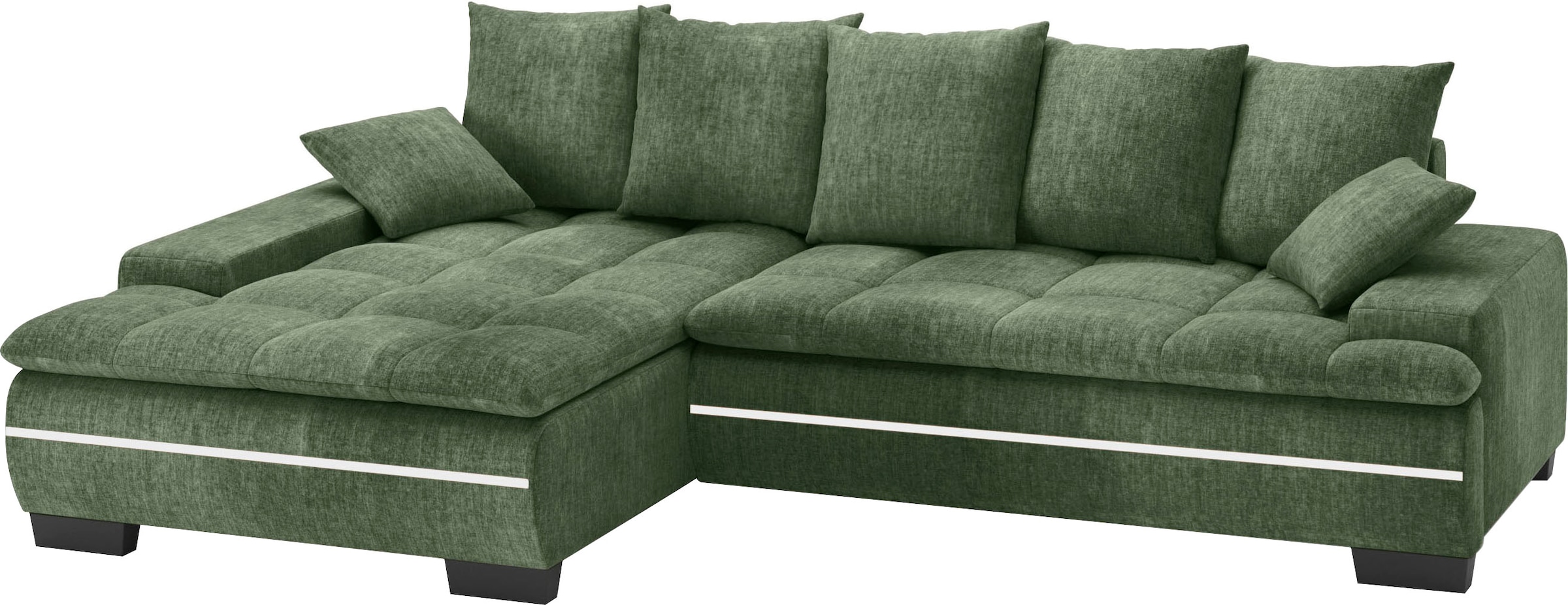 Mr. Couch Ecksofa "Haiti II, L-Form", RGB-LED Beleuchtung, wahlweise mit Ka günstig online kaufen