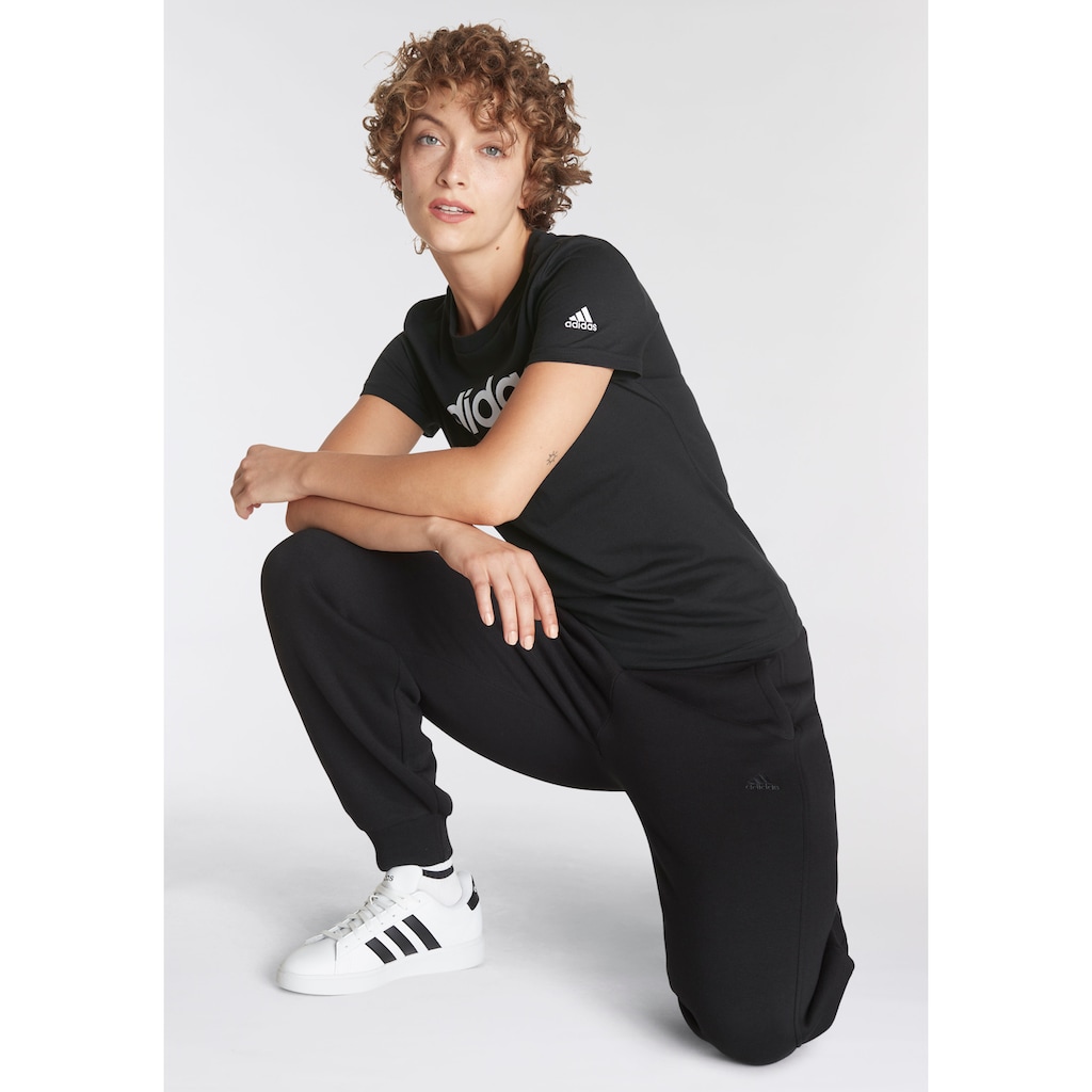 adidas Sportswear T-Shirt »LOUNGEWEAR ESSENTIALS SLIM LOGO«