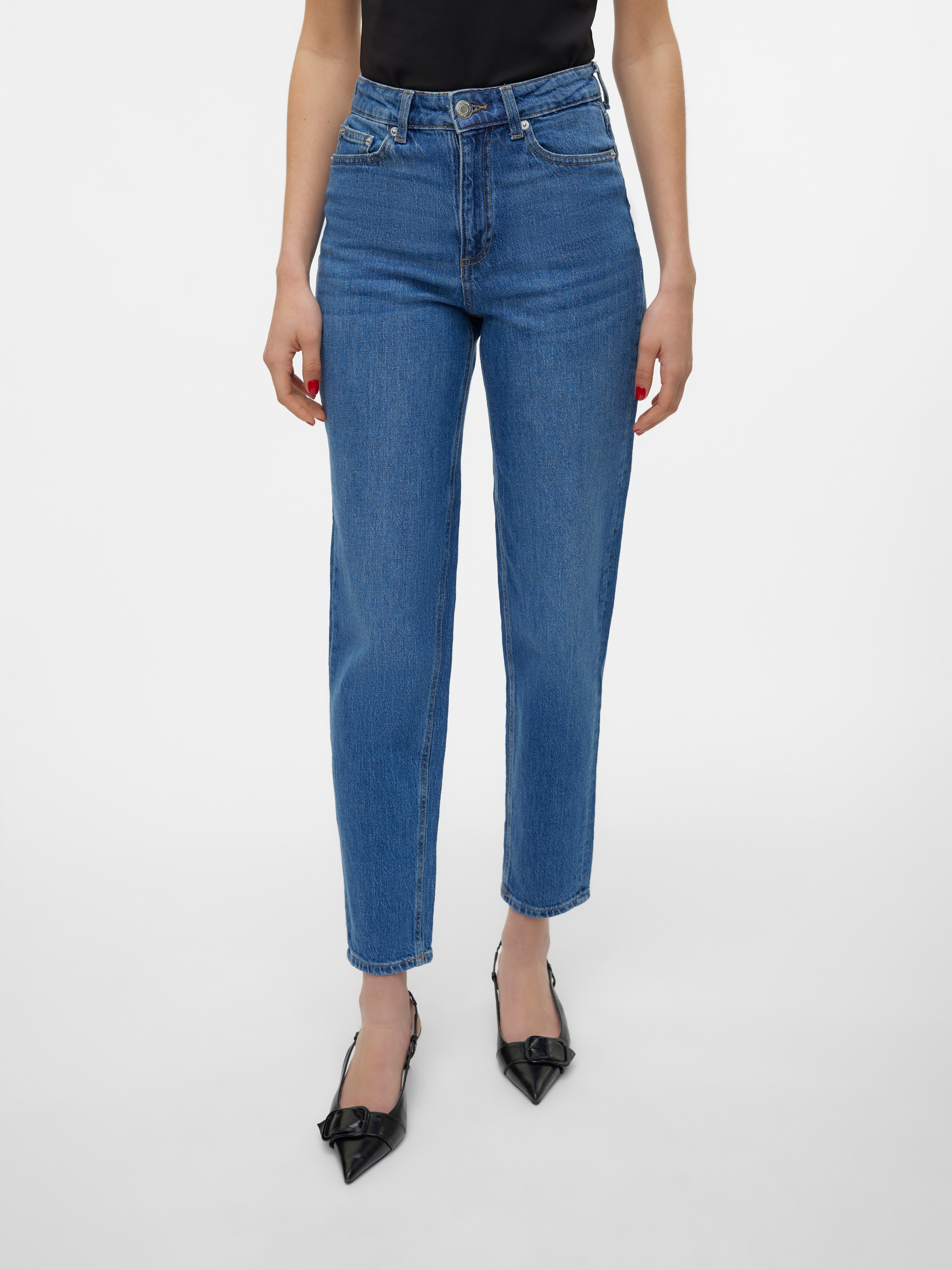 Vero Moda Mom-Jeans »VMTESSA HR MOM JEANS RA380 GA«