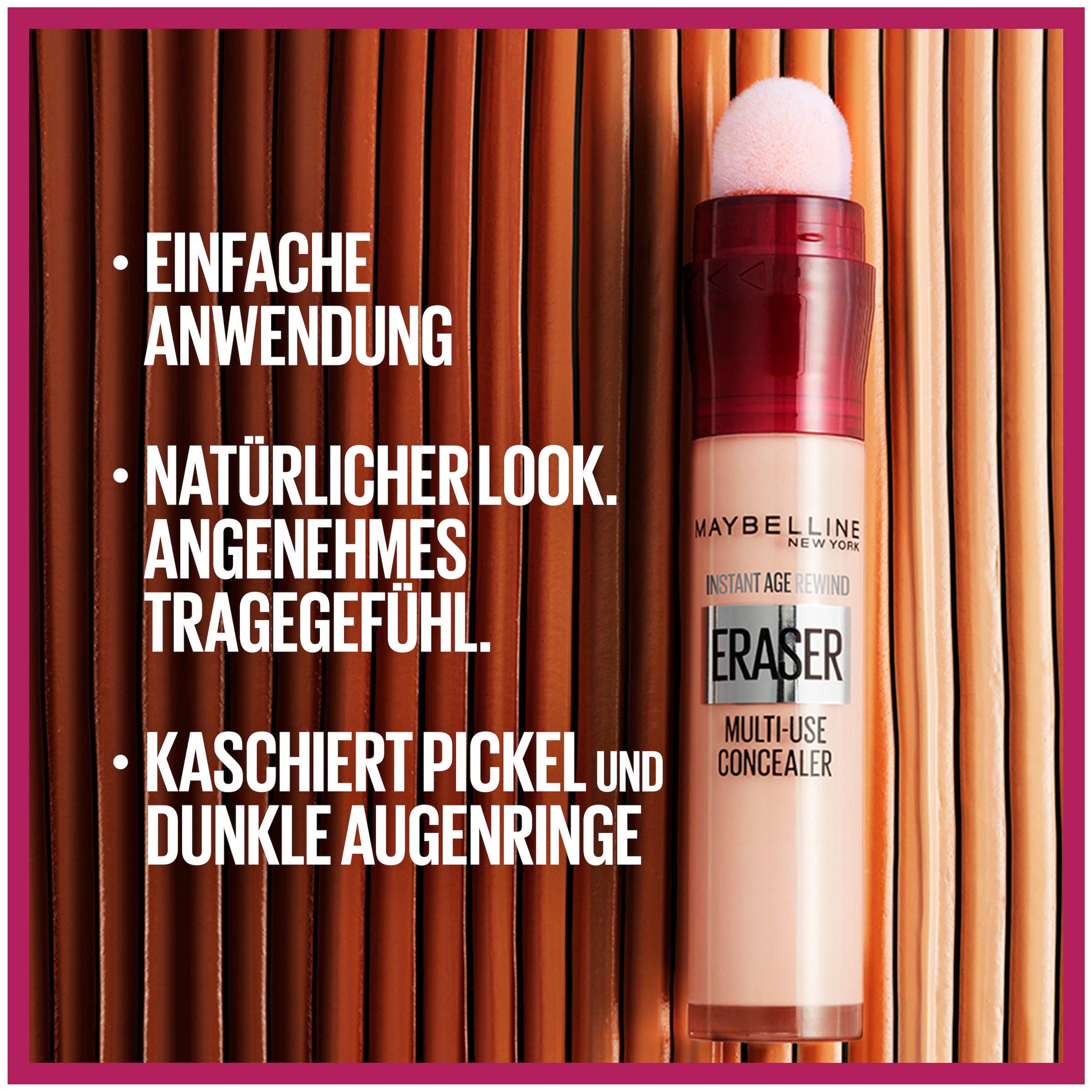 MAYBELLINE NEW YORK Concealer »Instant Anti-Age Effekt«, mit hoher Deckkraft