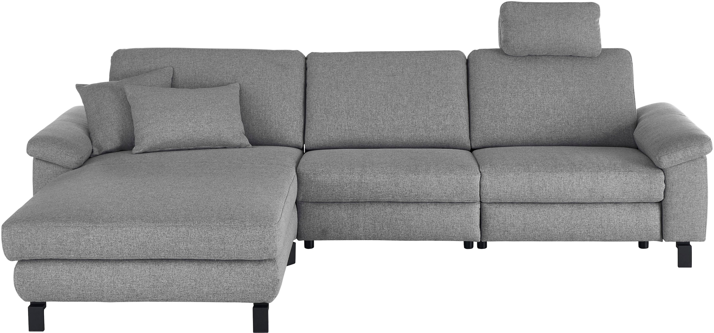 3C Candy Ecksofa "Mainau L-Form", Relaxfunktion im 1,5-Sitzer, motorische S günstig online kaufen