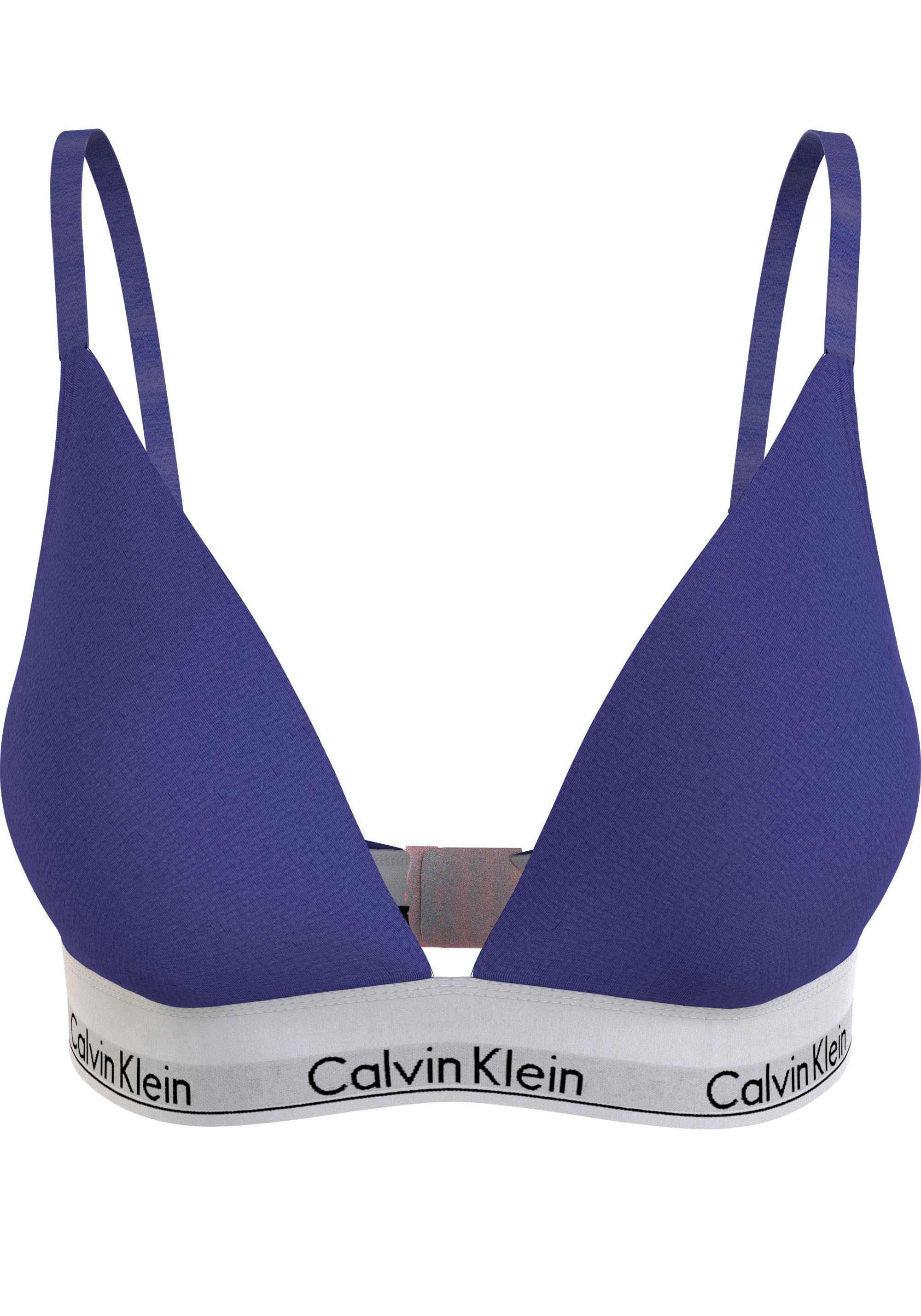 CK-Logo | bestellen Bund Triangel-BH am LINED »LGHT Calvin Klein mit BAUR TRIANGLE«,