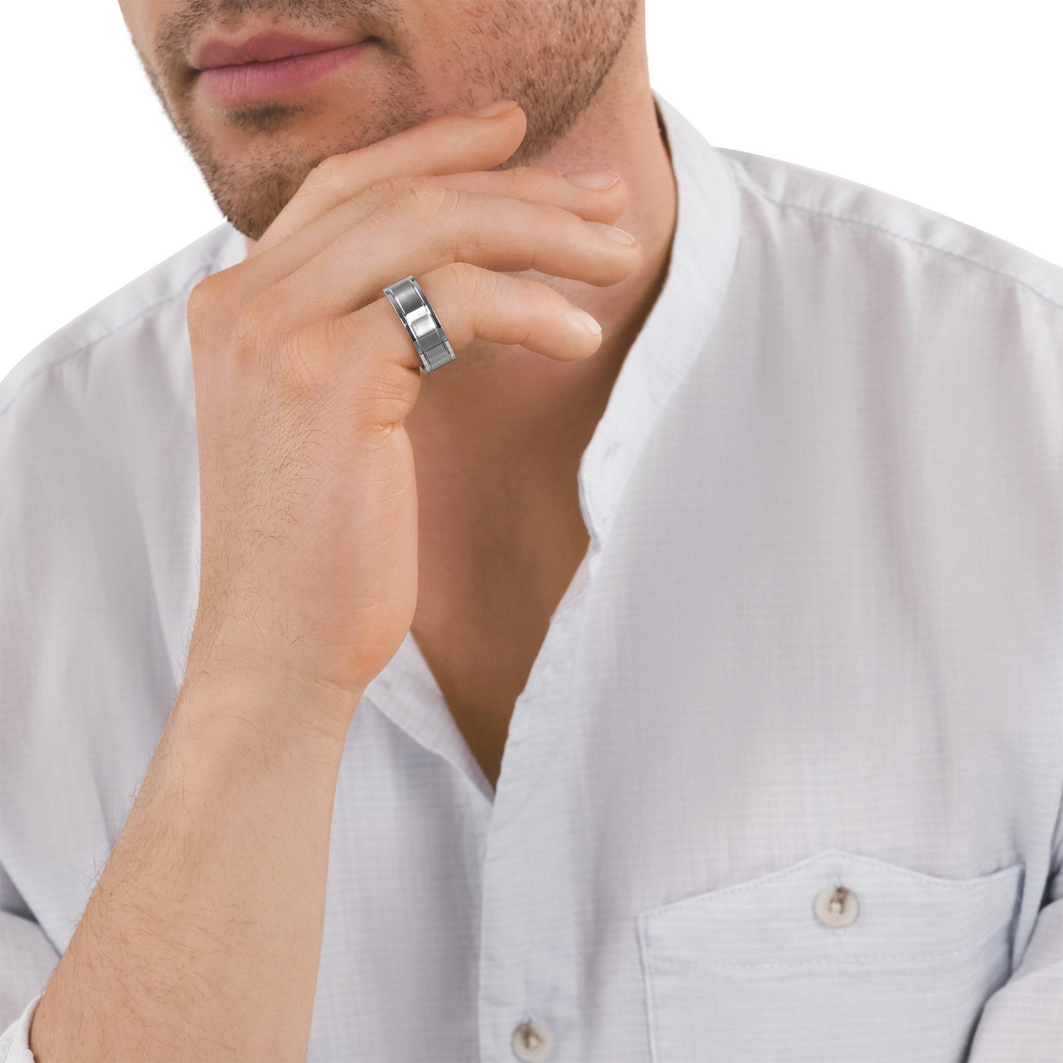 TOM TAILOR Fingerring »Schmuck Geschenk Edelstahl«