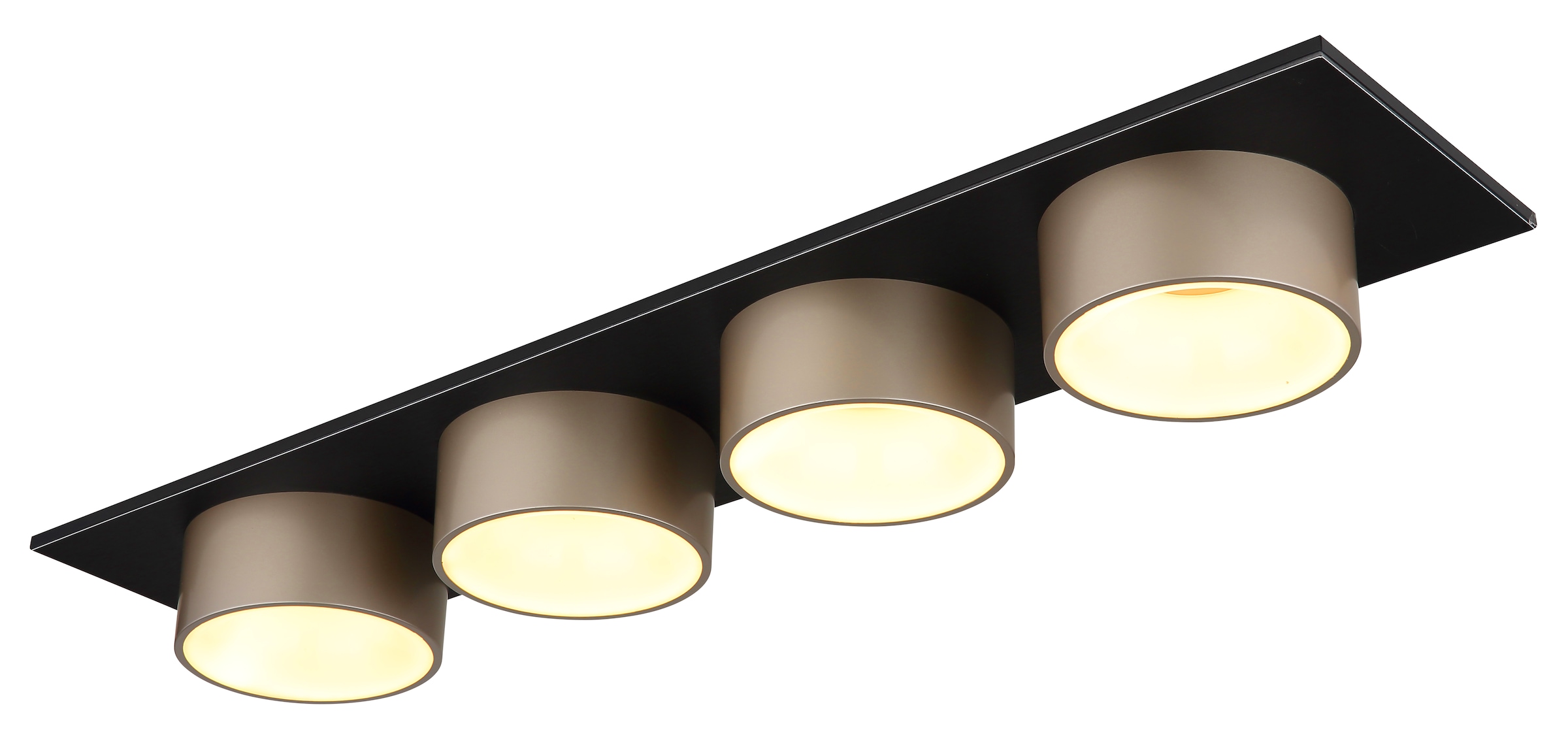 GLOBO LIGHTING Deckenleuchte »RAYMOND« LED-Modul 1 Stk. Warmweiß Deckenlampe Wohnzimmer-Leuchte Schlafzimmer-Leuchte Flur Küche