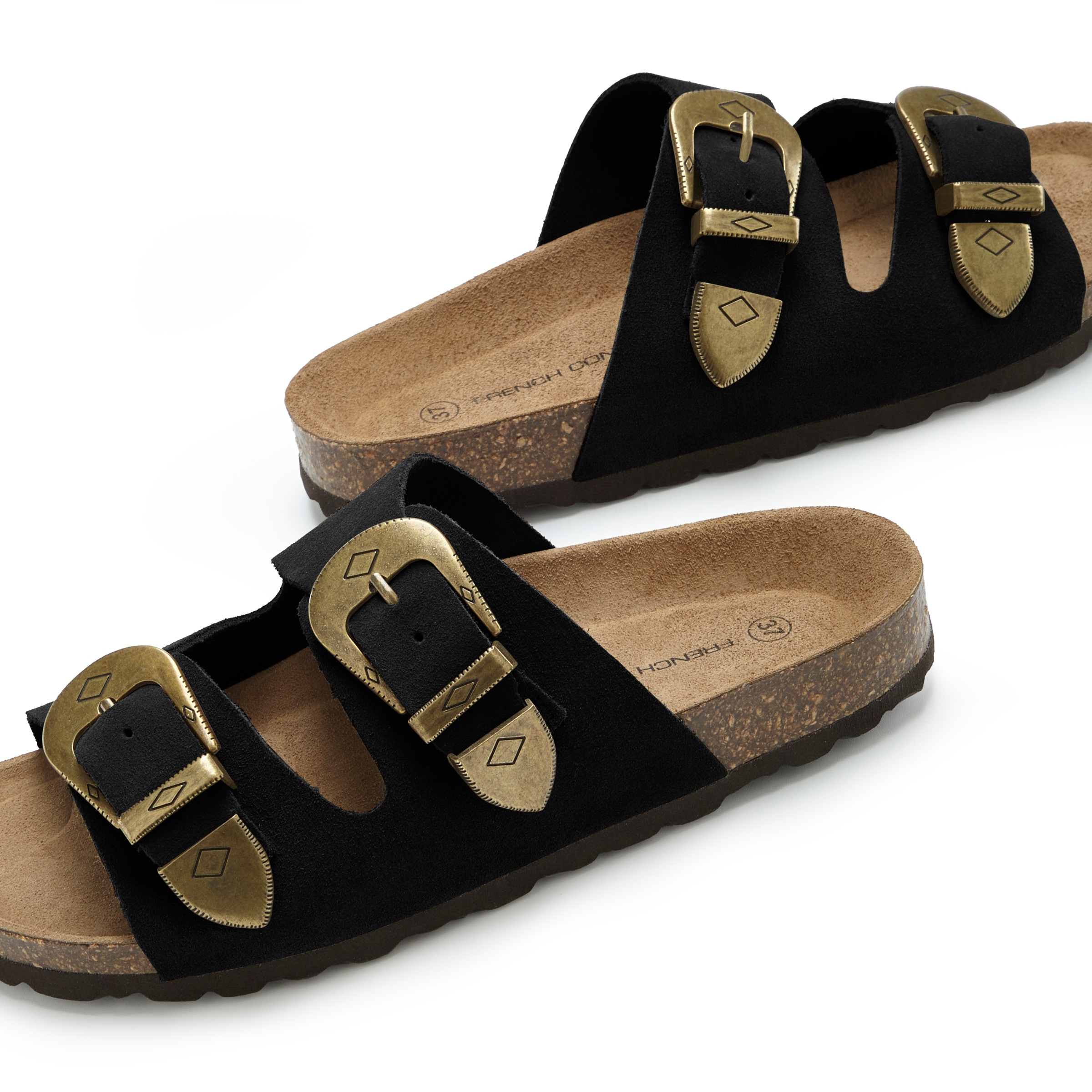 French Connection Pantolette »Mule, Sandale,«  Sandale, Pantolette aus Leder
