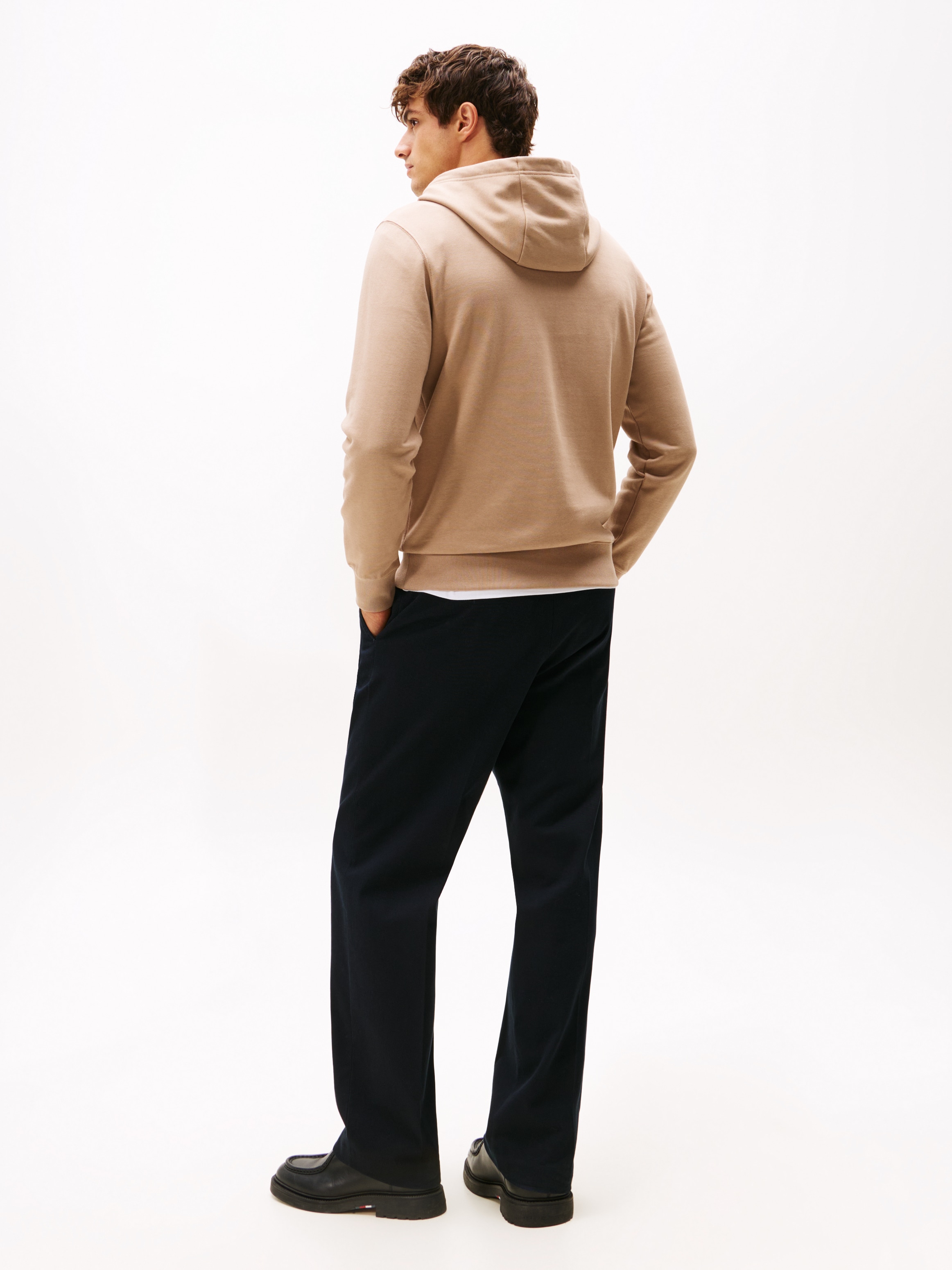 Tommy Hilfiger Kapuzensweatshirt »LINEAR FLAG GRAPHIC«, Regular Fit, Hoodie, Kapuze mit Tunnelzug