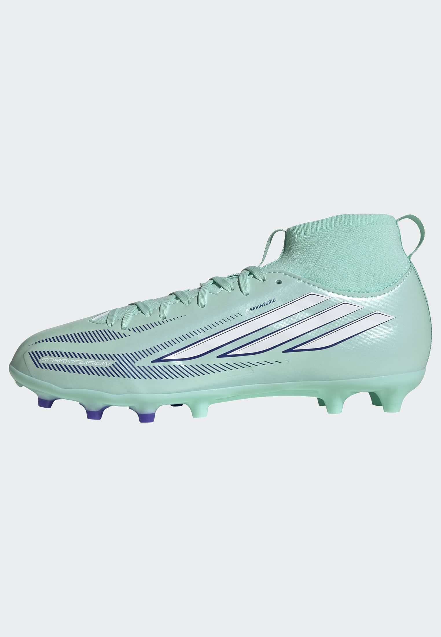 adidas Performance Fußballschuh »F50 SPARKFUSION LEAGUE KIDS , NATURRASEN / KUNSTRASEN, HALBHOCH«  für Rasen und Kunstrasenplätze geeignet