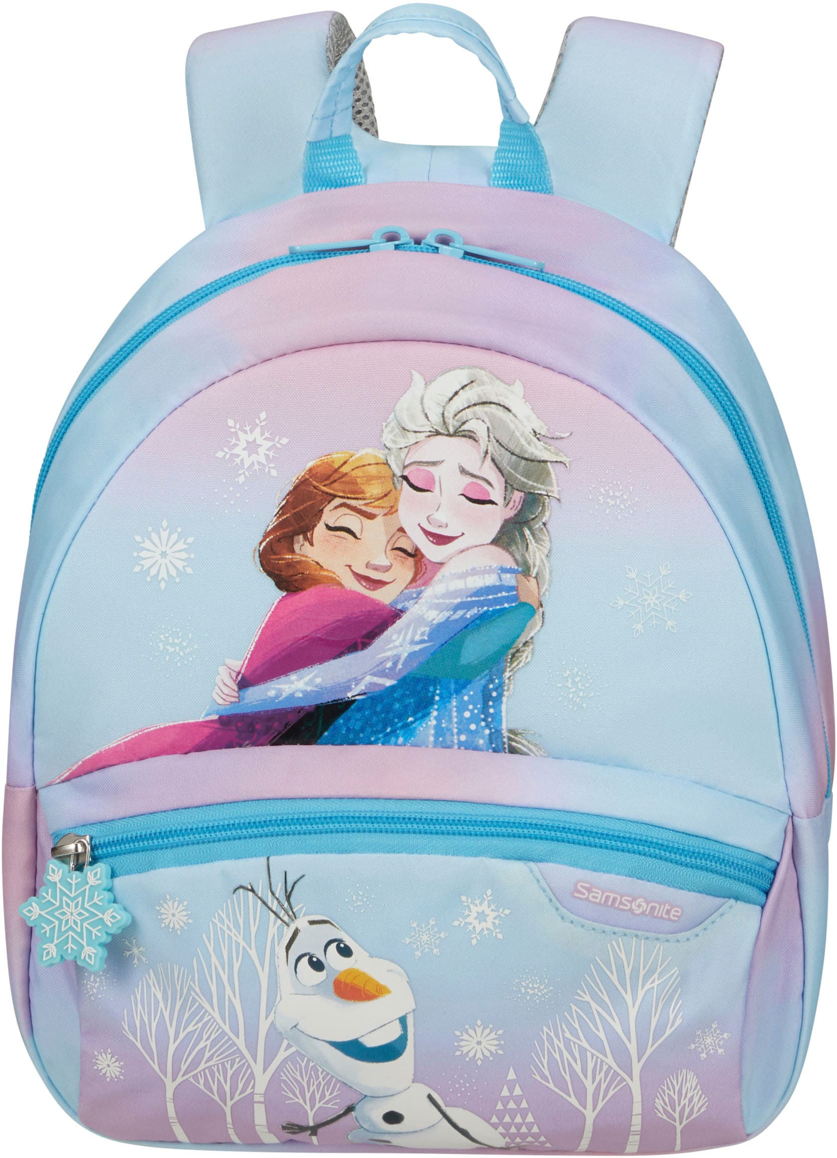 Samsonite Kinderrucksack »Disney Ultimate 2.0, S, Frozen«, reflektierende Details, Kindergartenrucksack Kinderfreizeitrucksack Kinder-Backpack