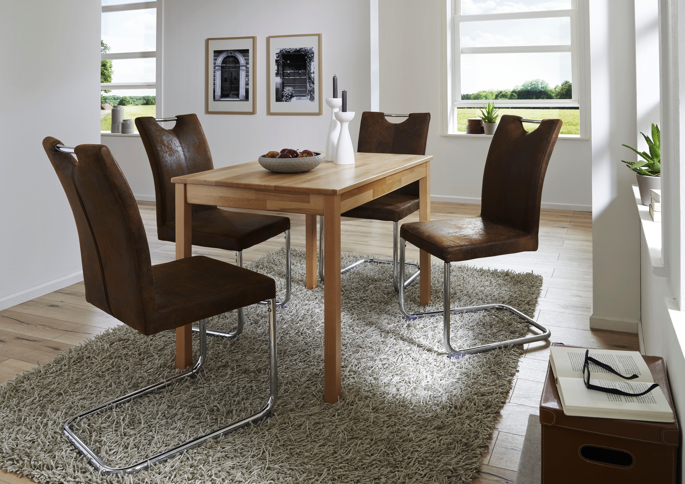 Home affaire Esstisch "TOPSELLER" Küchentisch, OTTOs Choice, in Kernbuche m günstig online kaufen