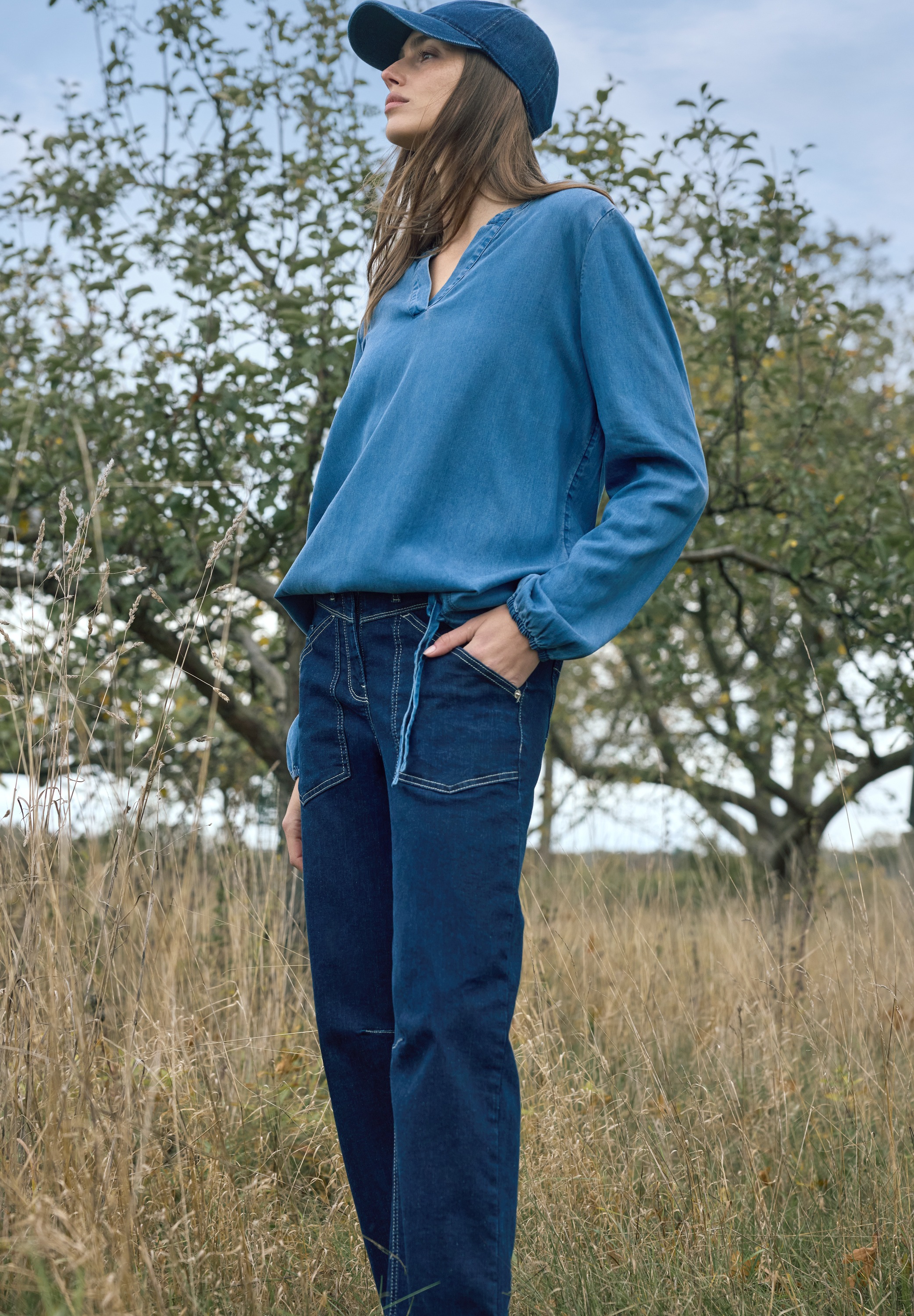 Cecil Loose-fit-Jeans »Style Scarlett« im 5-Pocket-Style