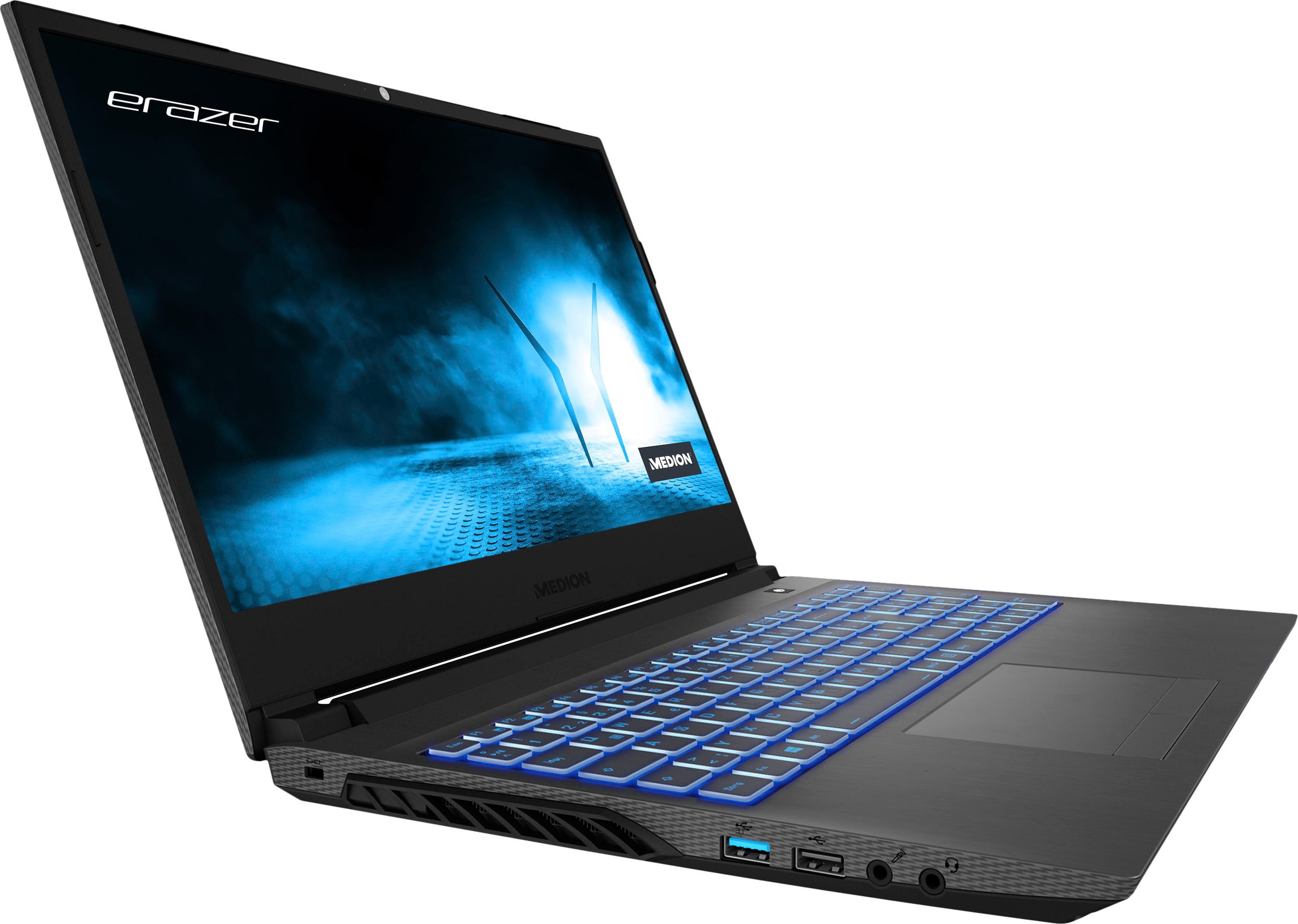 Medion® Notebook »ERAZER® Crawler E25«, 39,6 cm, / 15,6 Zoll, AMD, Ryzen 5, GeForce RTX 3050, 1000 GB SSD