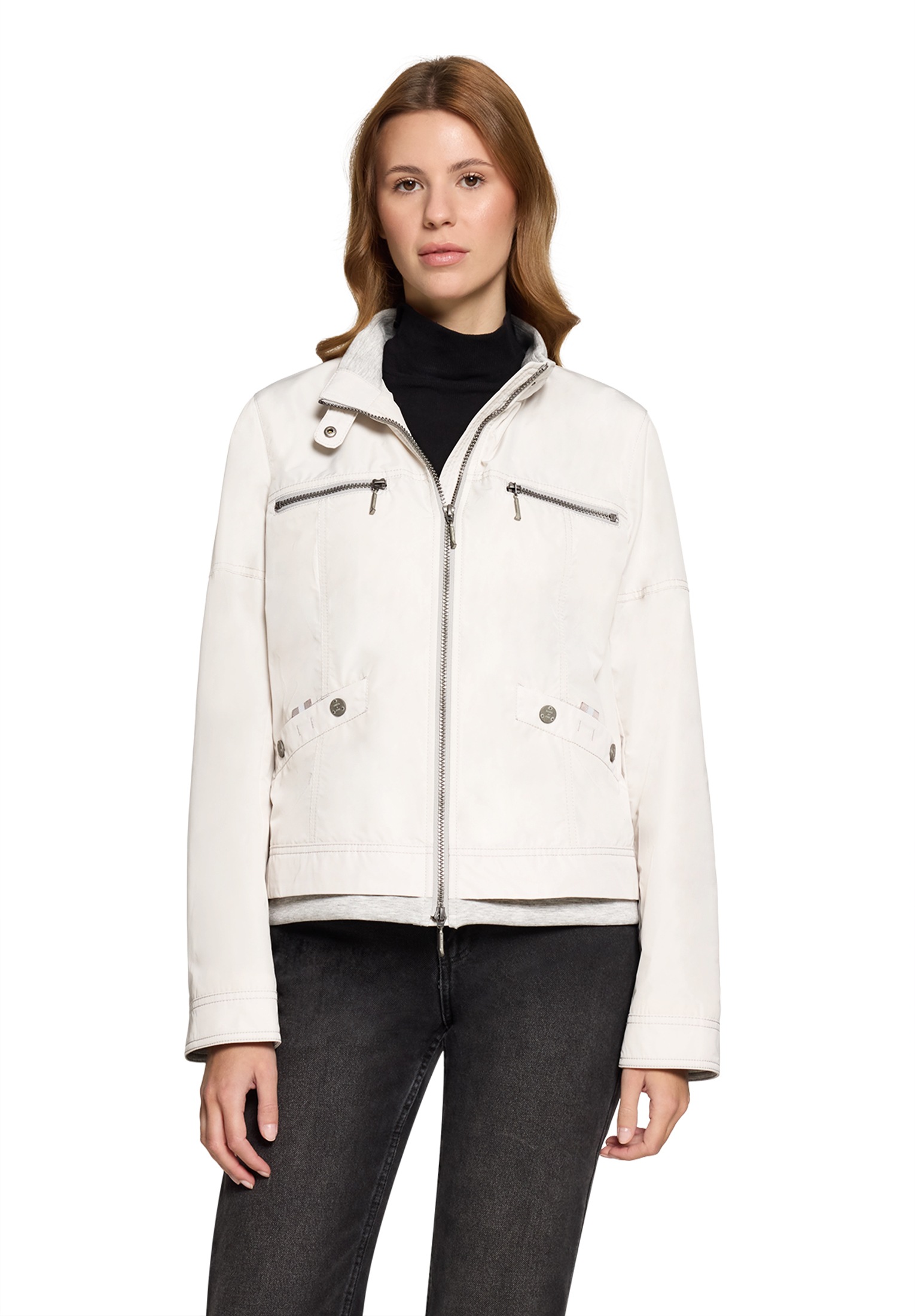 Amber & June Sommerjacke »Damen mit Stehkragen«