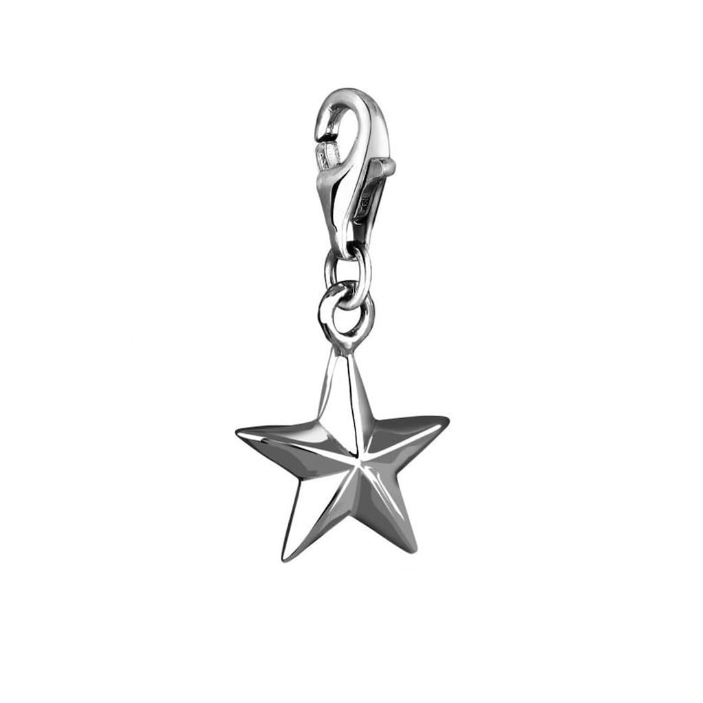 Nenalina Charm-Einhänger »Stern-Anhänger Star Party Astro 925 Silber«