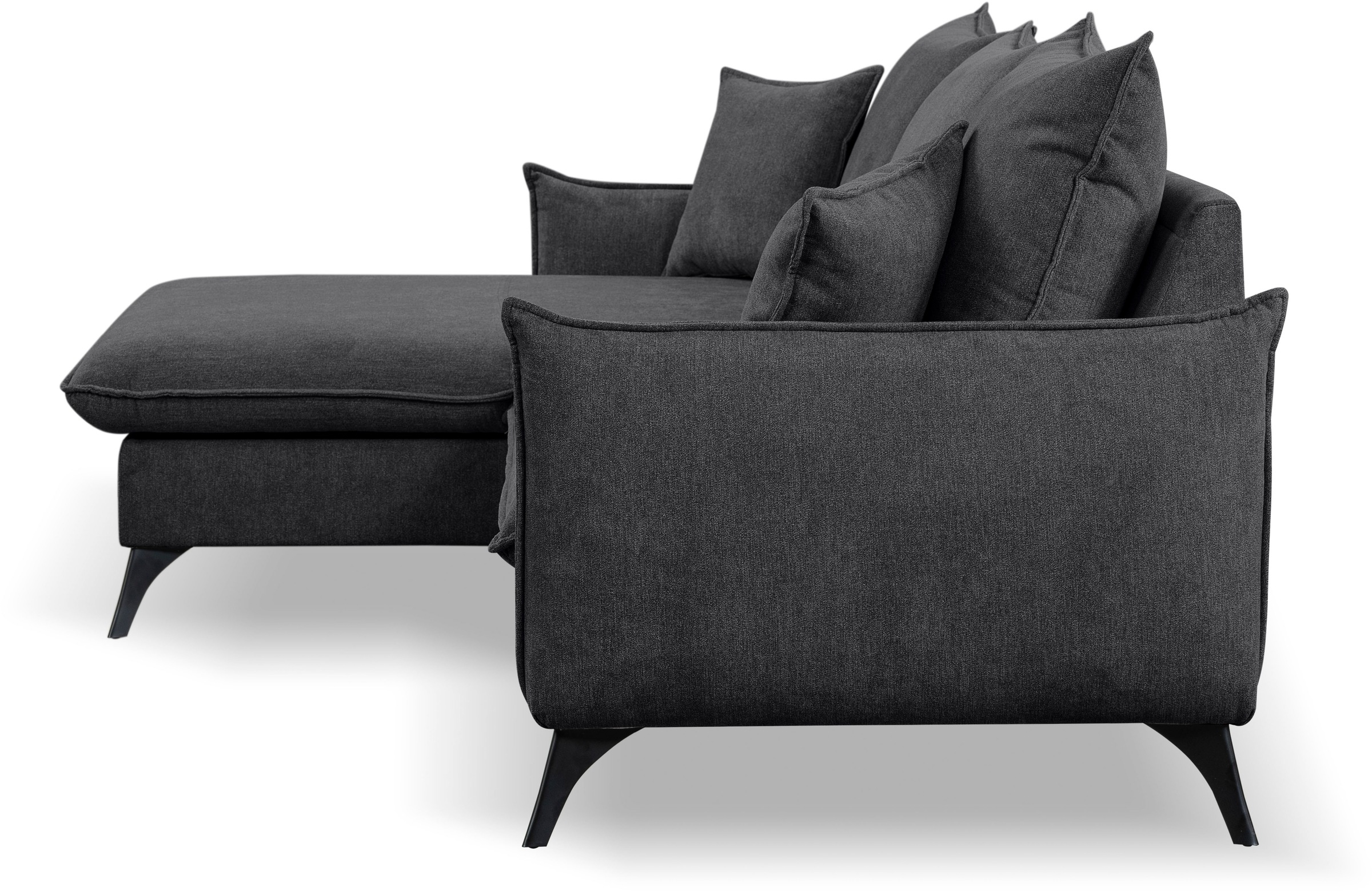 WERK2 Ecksofa »Modica«, Minimalistisches Ecksofa mit Schlaffunktion &  Bettkasten | BAUR