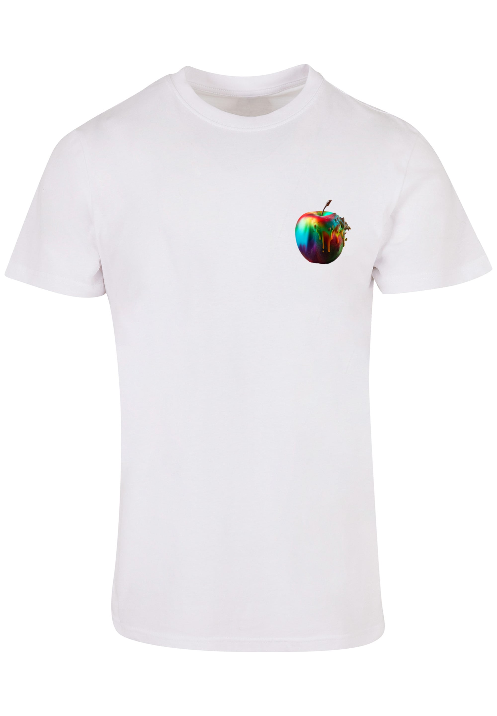 F4NT4STIC T-Shirt "Colorfood Collection - Rainbow Apple", Print günstig online kaufen