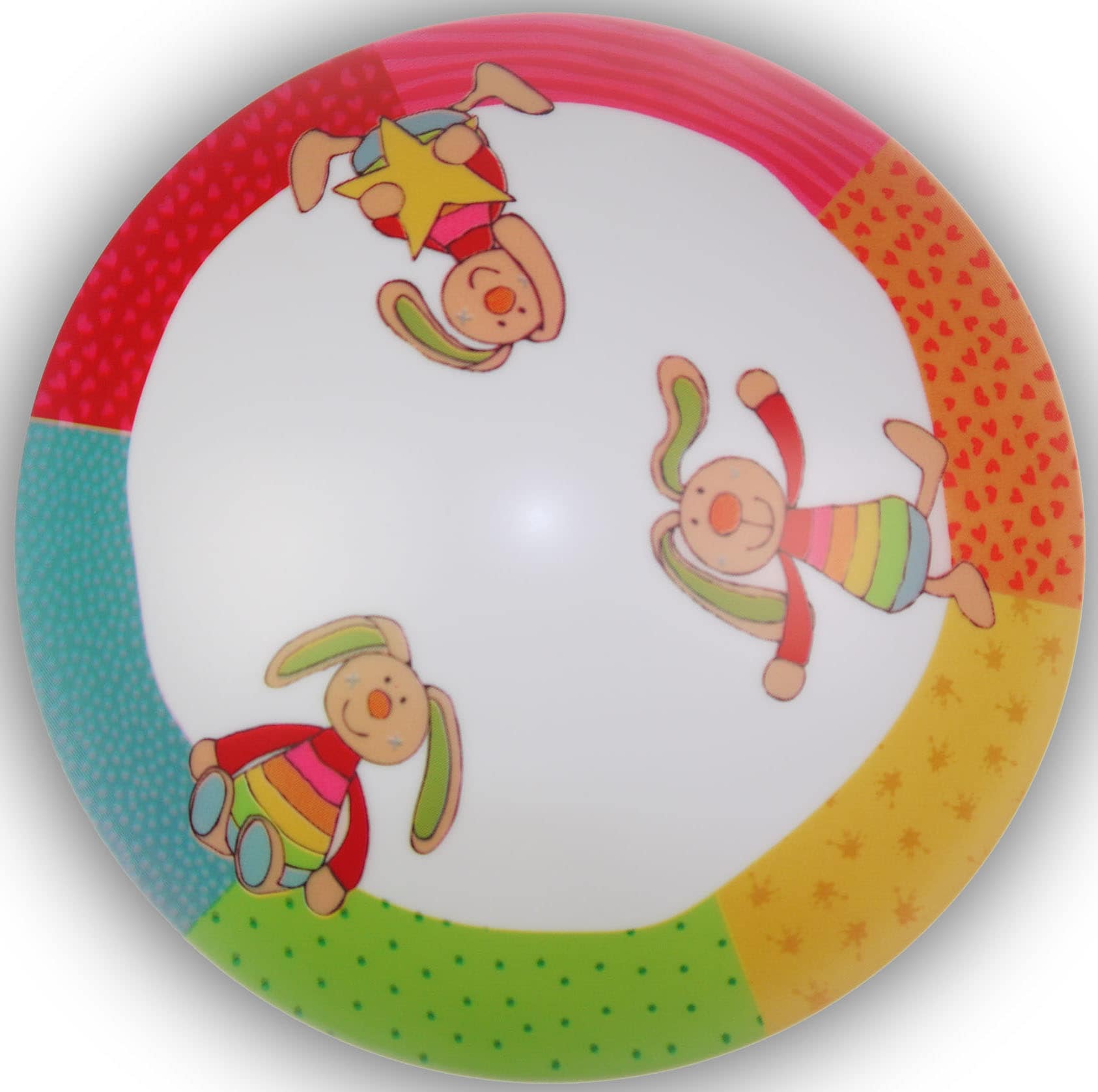 niermann Deckenleuchte »Rainbow-Rabbit«, 1 flammig, Leuchtmittel E27 | ohne Leuchtmittel, Deckenschale Rainbow Rabbit