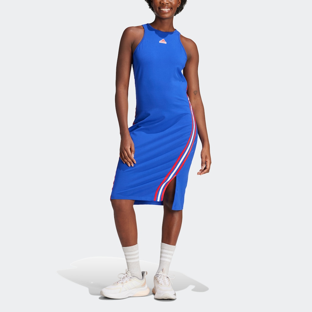 adidas Sportswear Shirtkleid »W FI 3S DRESS«, (1 tlg.)