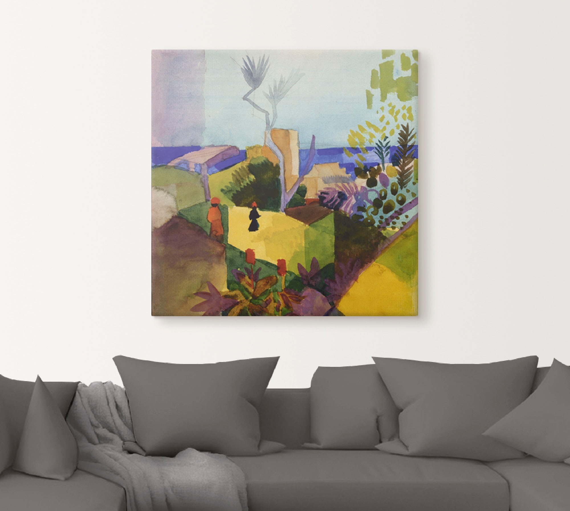 Artland Wandbild »Landschaft am Meer. 1914«, Gewässer, (1 St.), als Leinwandbild, Poster in verschied. Größen