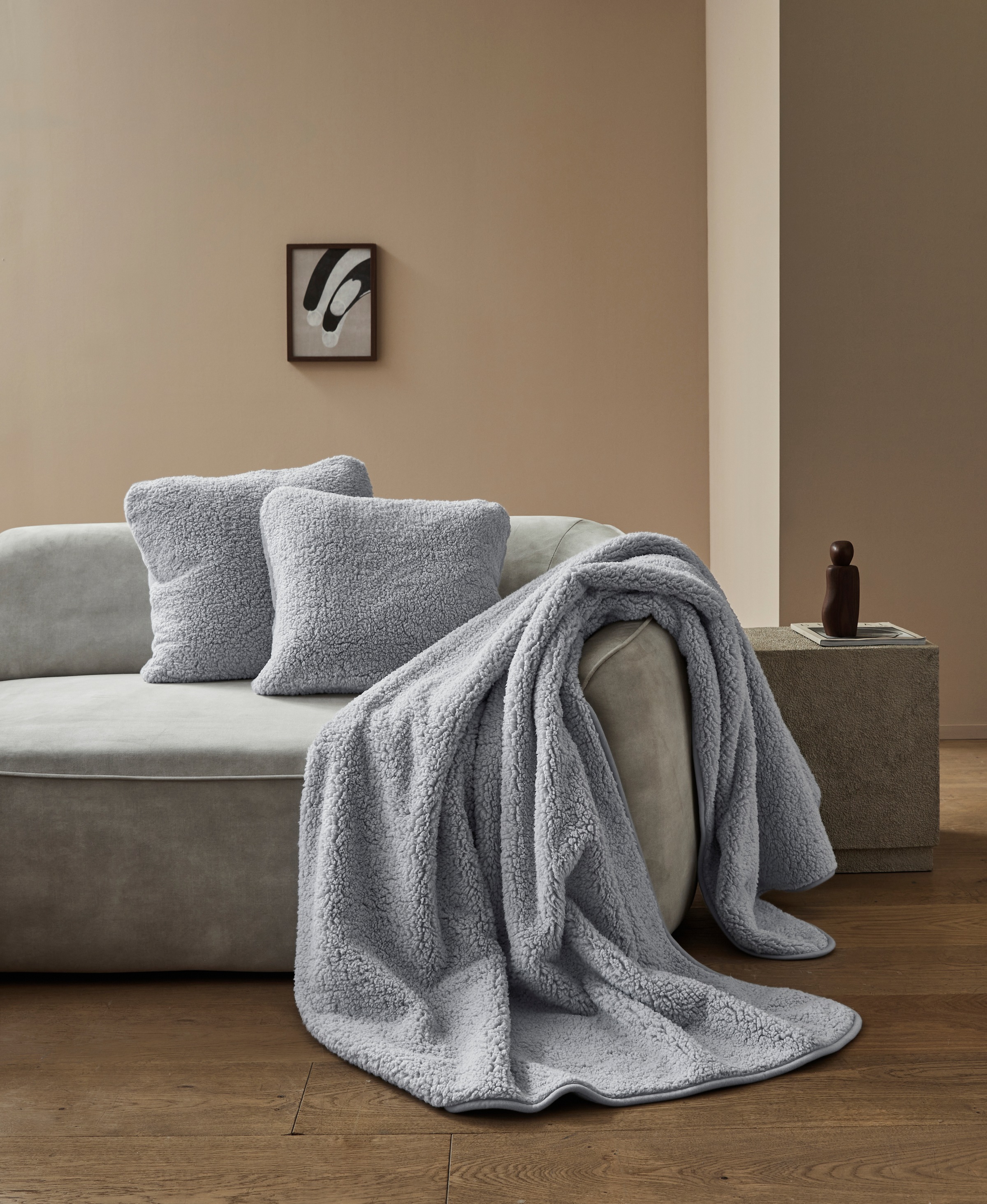 LeGer Home by Lena Gercke Wohndecke "LeGer, Exklusiv Decke" hochwertig und kuschelig weich, angenehm auf der Haut