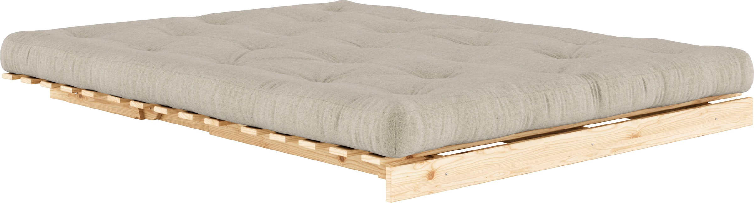 Karup Design Daybett »Roots Schlafsofa, Gästebett, Sofa inkl. Futonmatratze«, Liegefläche 90/140/160 x200 cm, FSC® zertifizierte Kiefer