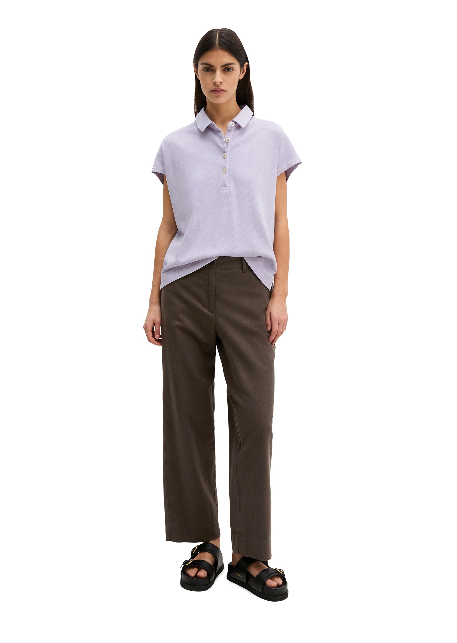 Marc O'Polo Poloshirt »aus weichem Single Jersey«