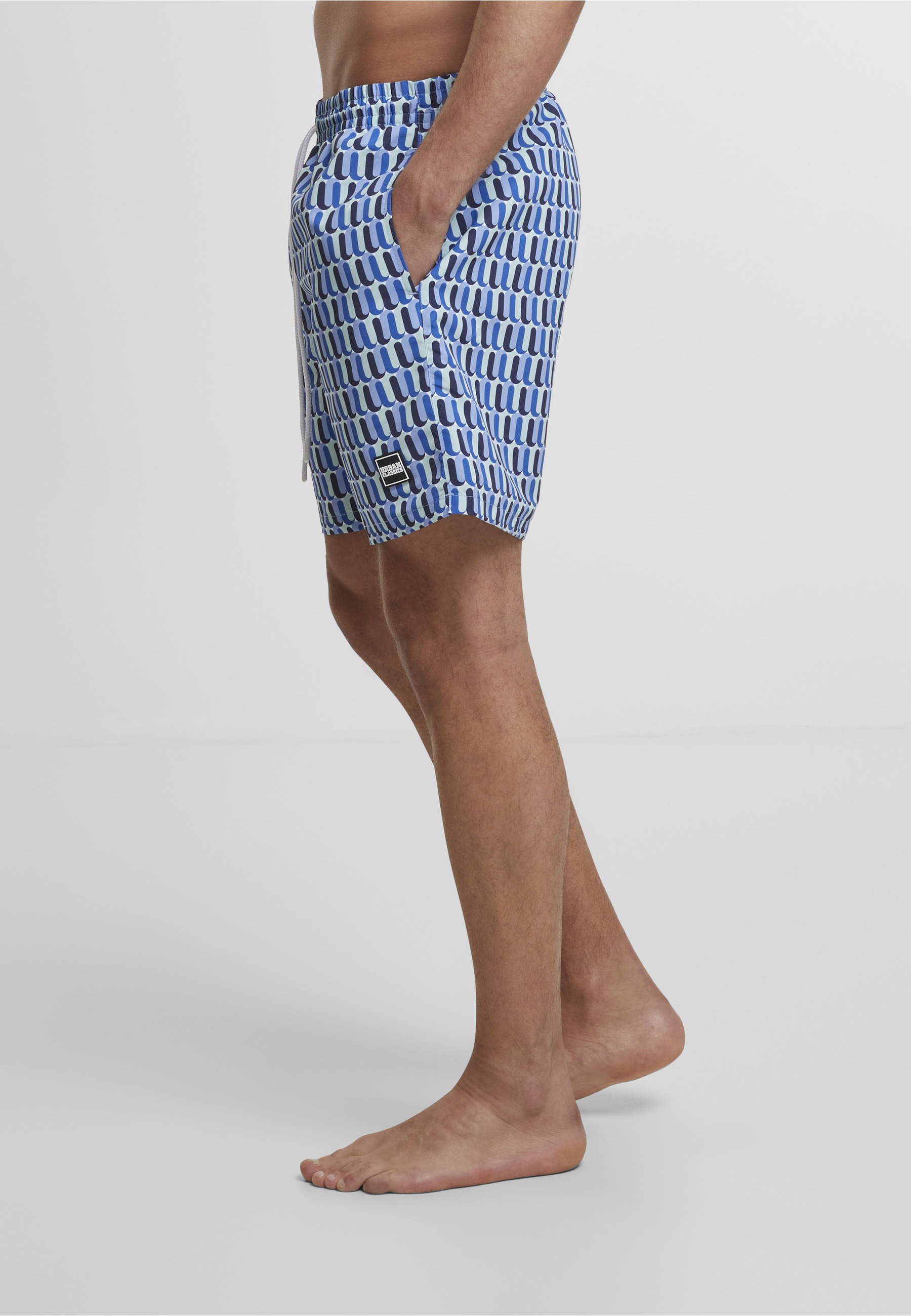 URBAN CLASSICS Badeshorts "Urban Classics Herren Pattern Swim Shorts" günstig online kaufen