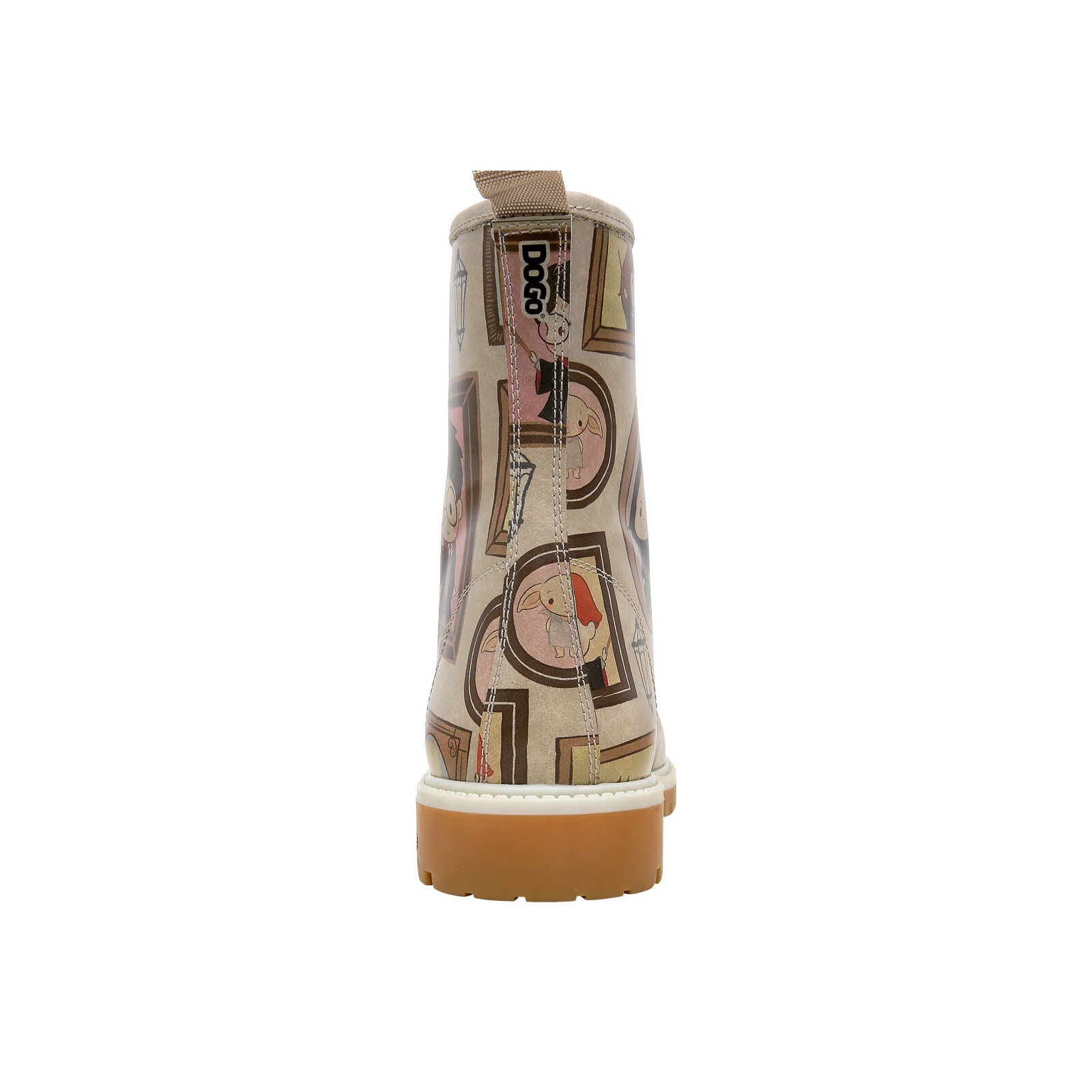 DOGO Schnürboots »Longe Boots Schnürstiefel Frames-Of-Hogwarts Damen Stiefeletten«  Handgefertigt