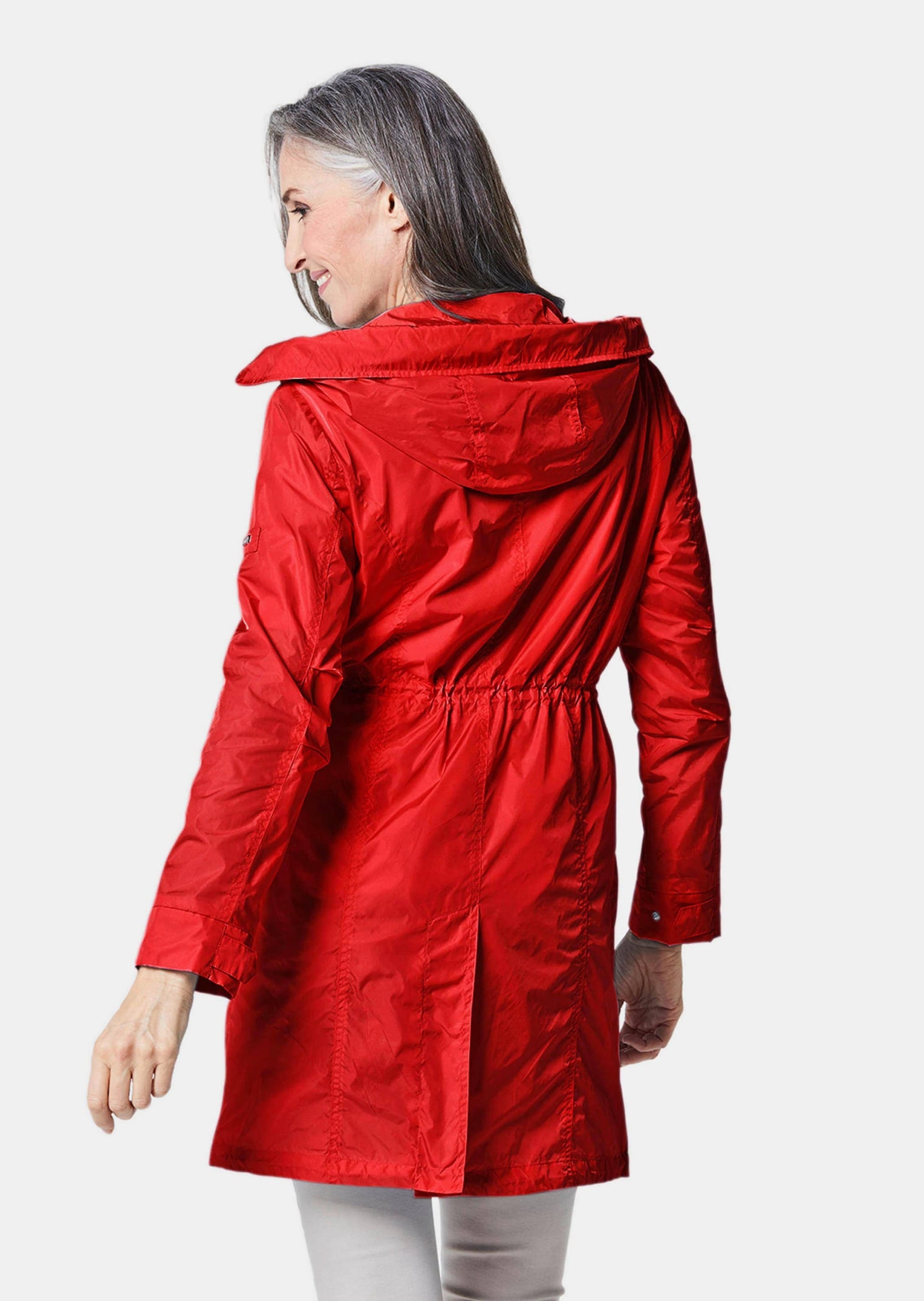 GOLDNER Kurzjacke »Leichtparka Trendiger leichter Regen Parka aus funktionalem Material«