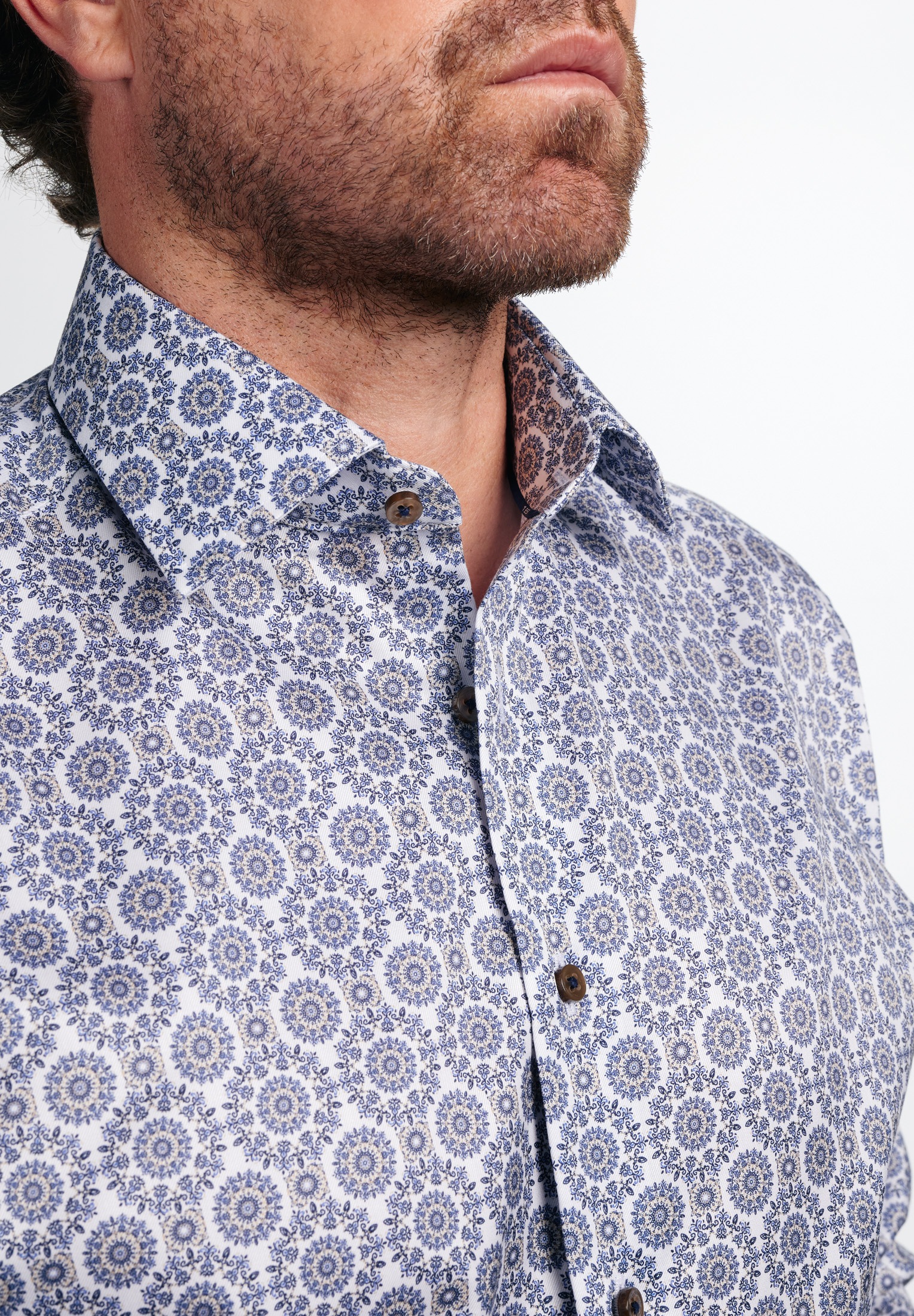 Thumbnail - Eterna Langarmhemd "COMFORT FIT", NON IRON (bügelfrei)