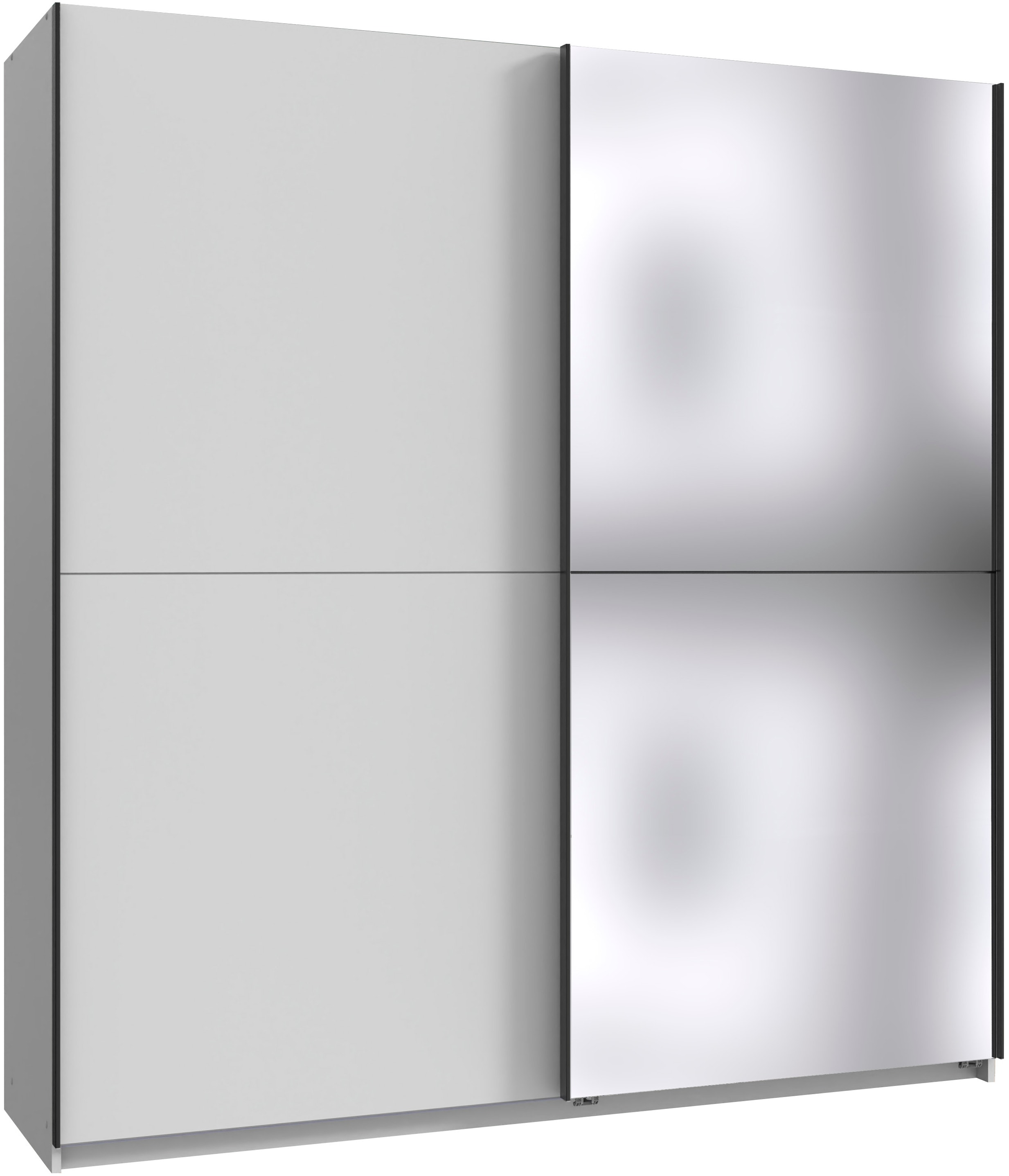 Wimex "Mugano, B/T/H 135 oder 180/65/198cm, Made in Germany" wähle Deine Ausstattung: Basic oder Premium, 2 Schwebetüren mit oder ohne Spiegel, Metallgriffe