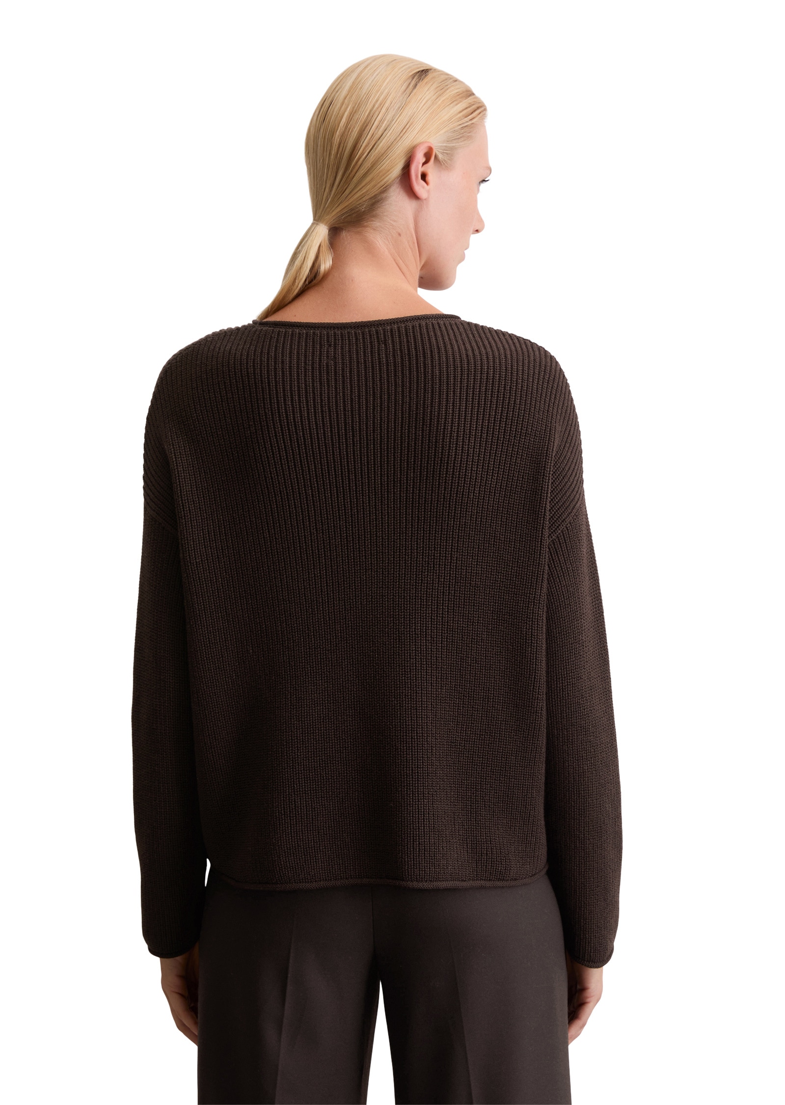 Marc O'Polo Strickpullover »aus Heavy-Weight-Organic-Cotton«