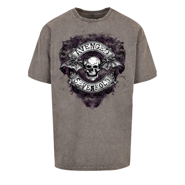 F4NT4STIC T-Shirt »Avenged Sevenfold Rock Metal Band Bat Flourish«, Premium  Qualität, Band, Rock-Musik ▷ bestellen | BAUR