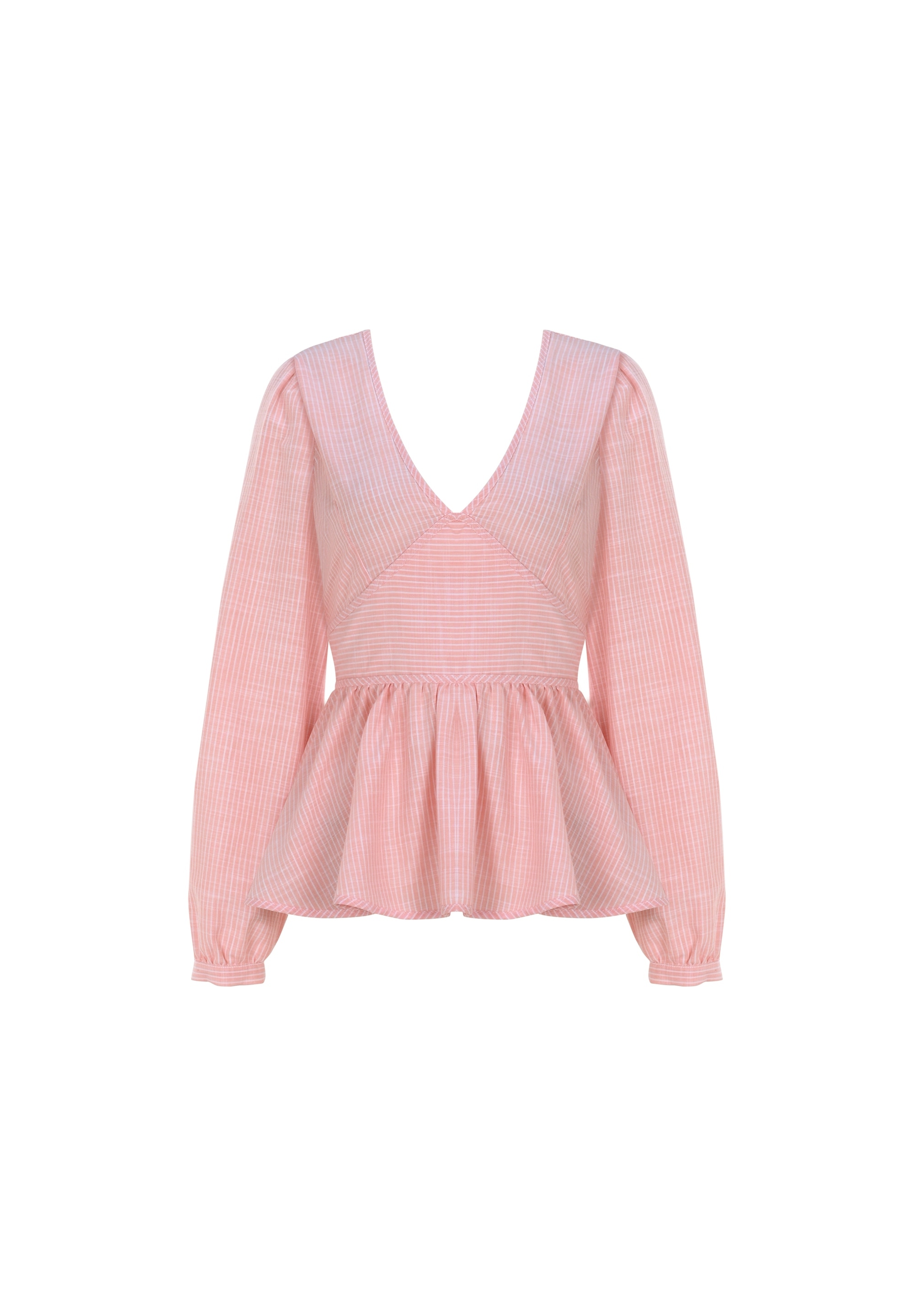 freshlions Klassische Bluse »Brielle«, mit gestreiftem Design