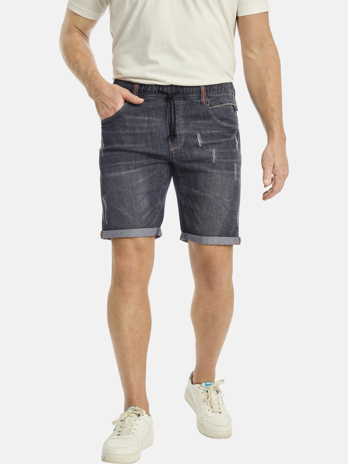 Bermudas »Tiefbundbermuda LAMBRIT«, (1 tlg.), im 5-Pocket Design