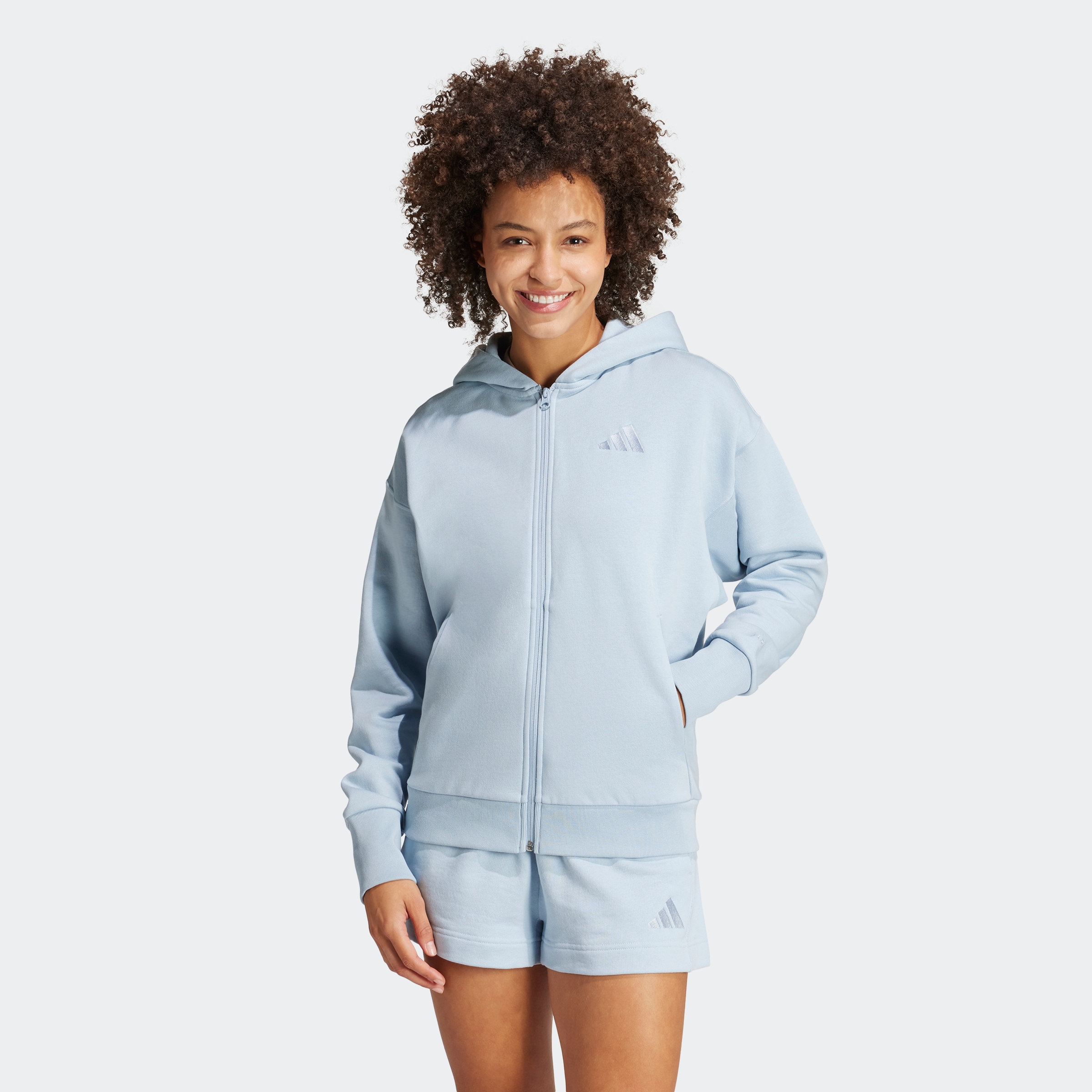 adidas Sportswear Kapuzensweatshirt »W ALL SZN FZ HD«