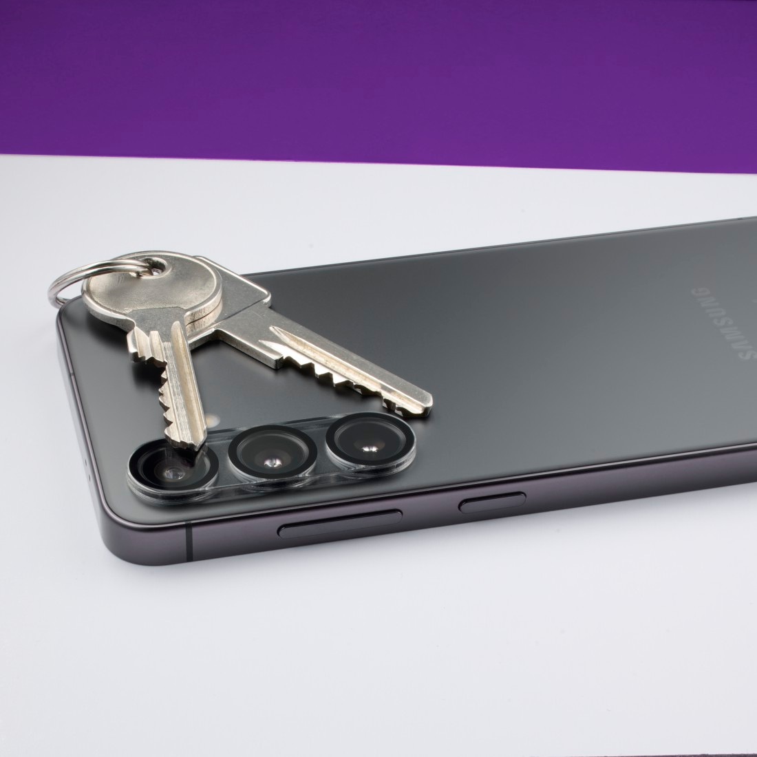 Hama Kameraschutzglas »Kameraschutz "Cam Protect" für Samsung Galaxy S25+«, für Samsung Galaxy S25+, stoßfest