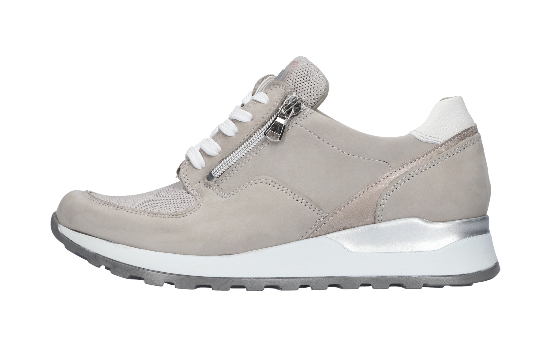 Waldläufer Keilsneaker »HIROKO«, Schnürschuh, Freizeitschuh, Halbschuh, Kontrastbesatz, Weite H