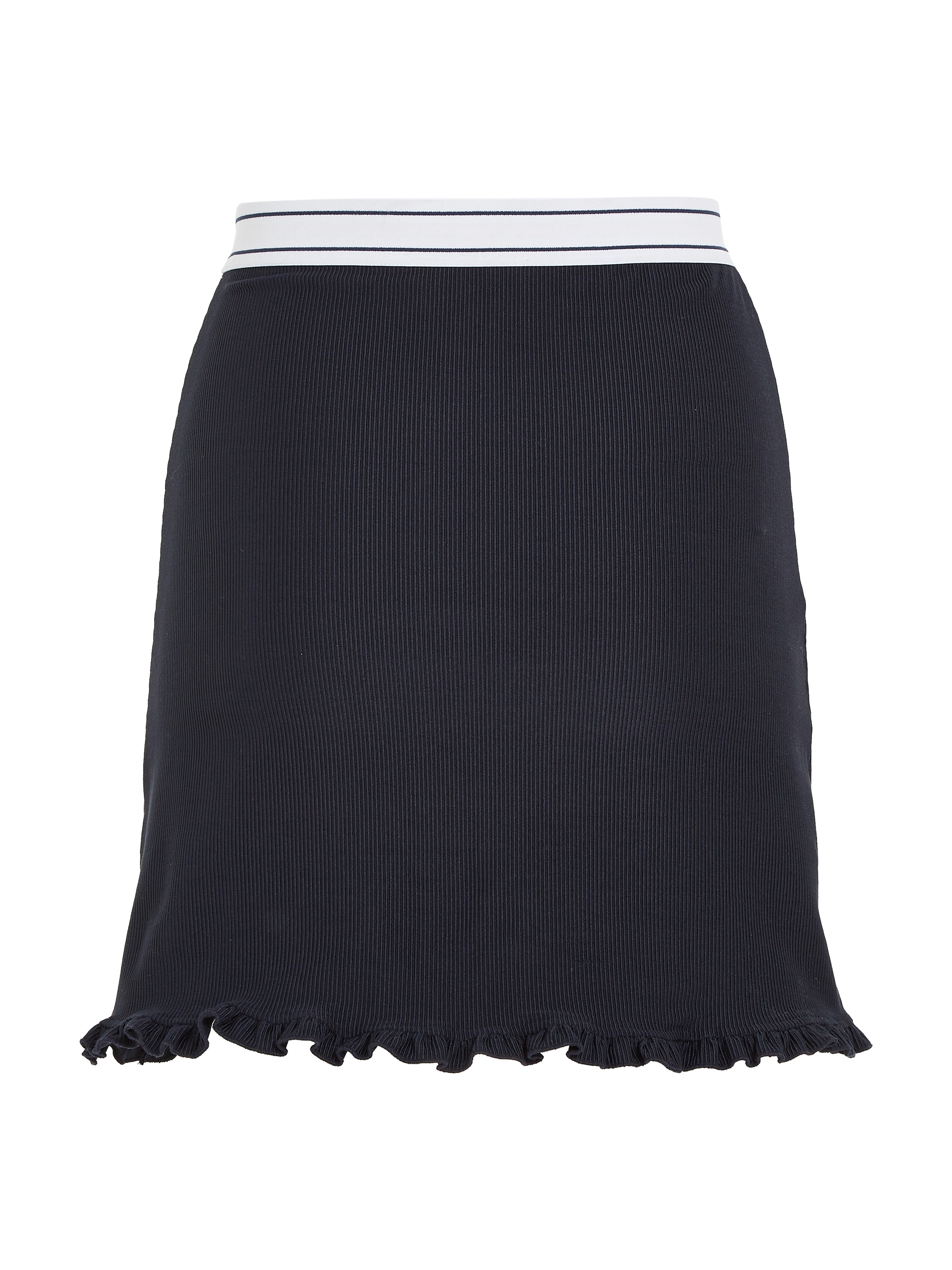 Tommy Jeans A-Linien-Rock »TJW LOGO WAISTBAND MINI SKIRT«, mit Tommy Jeans  Schriftzug am Bund für kaufen | BAUR