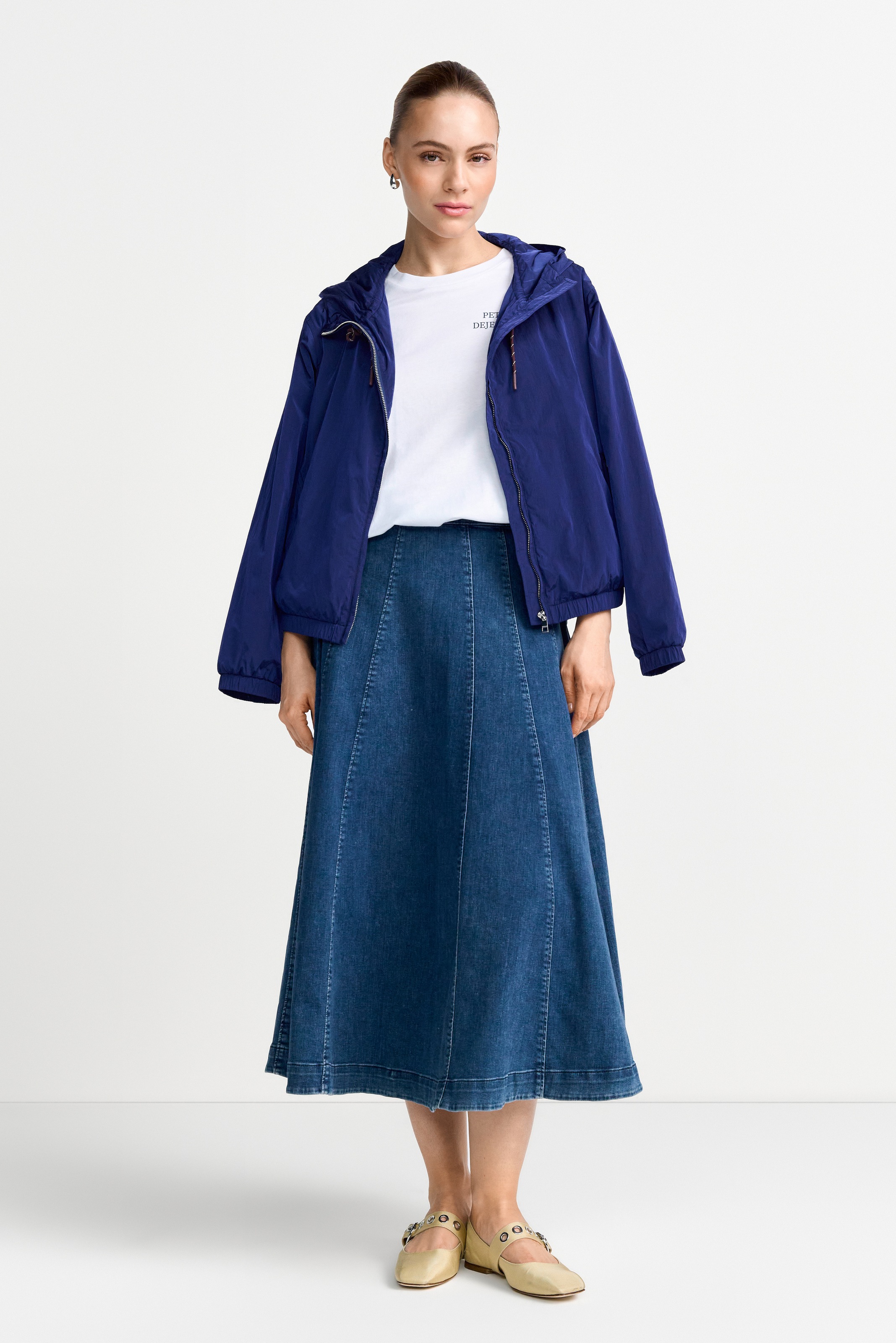 RICHROYAL T-Shirt cooler Rückendruck, reine Baumwolle günstig online kaufen