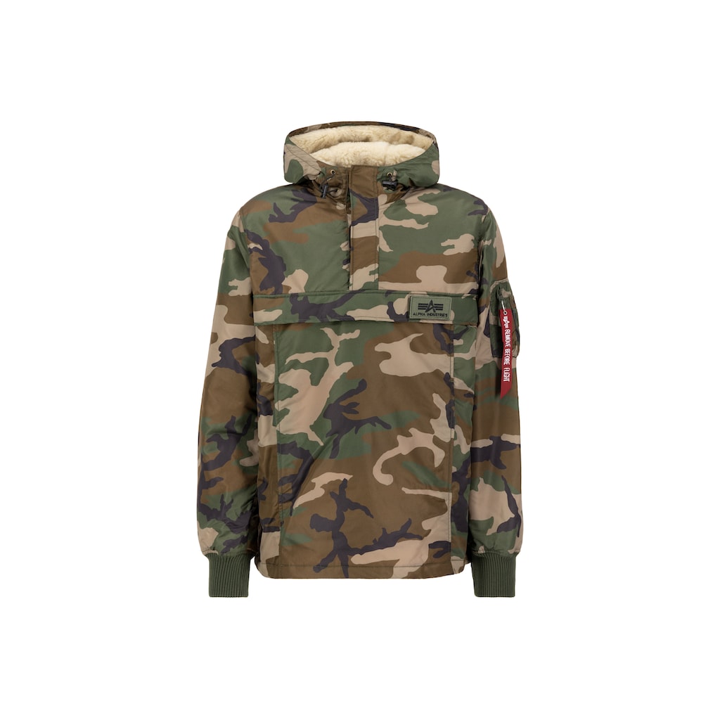 Alpha Industries Anorak »ALPHA INDUSTRIES Men - Utility Jackets HPO Anorak Camo«