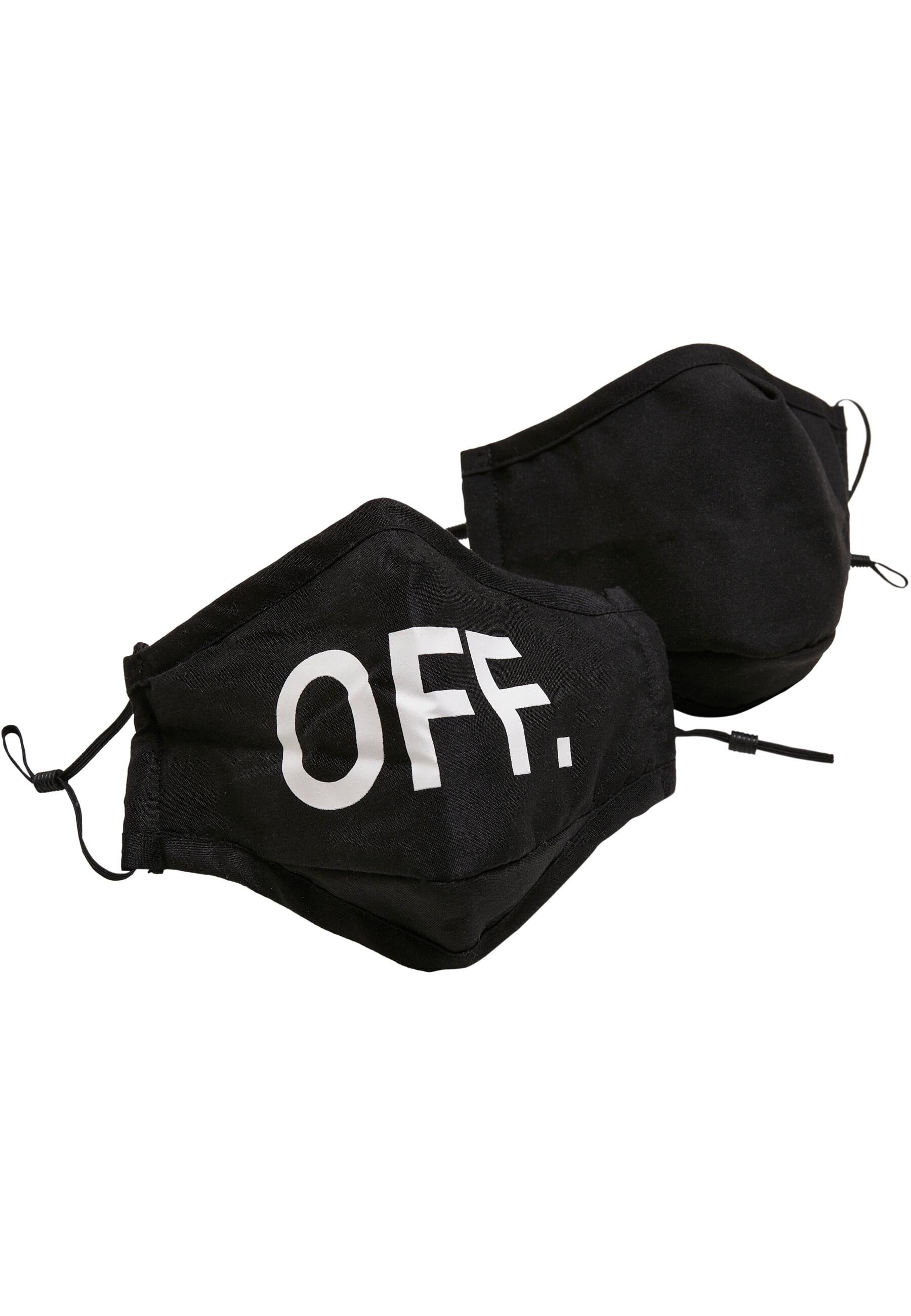 MisterTee Mund-Nasen-Maske »MisterTee Unisex Face Mask OFF 2-Pack«