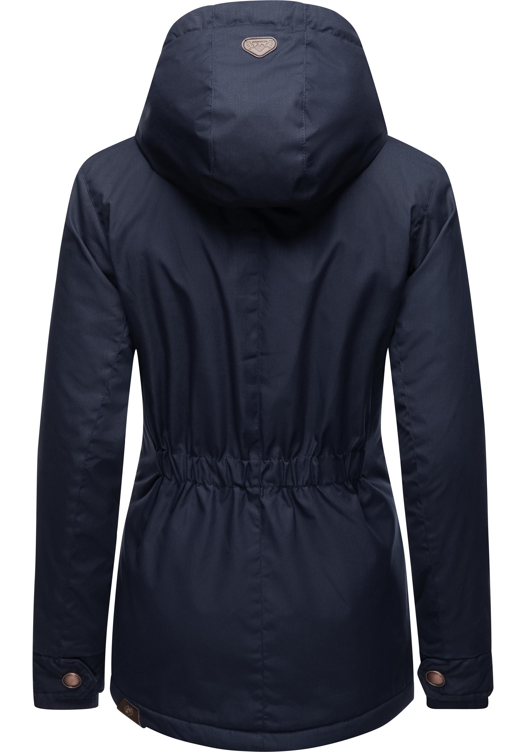 Thumbnail - Ragwear Winterjacke "Monade" mit Kapuze Damen Winterparka mit Kapuze und m. Fleece gefüttert