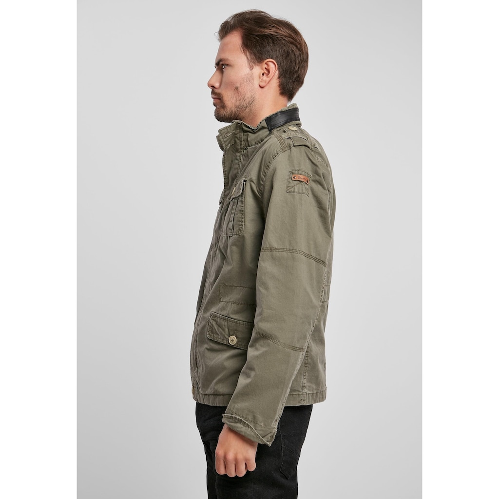 Brandit Allwetterjacke »Brandit Herren Britannia Jacket«, (1 St.), ohne Kapuze