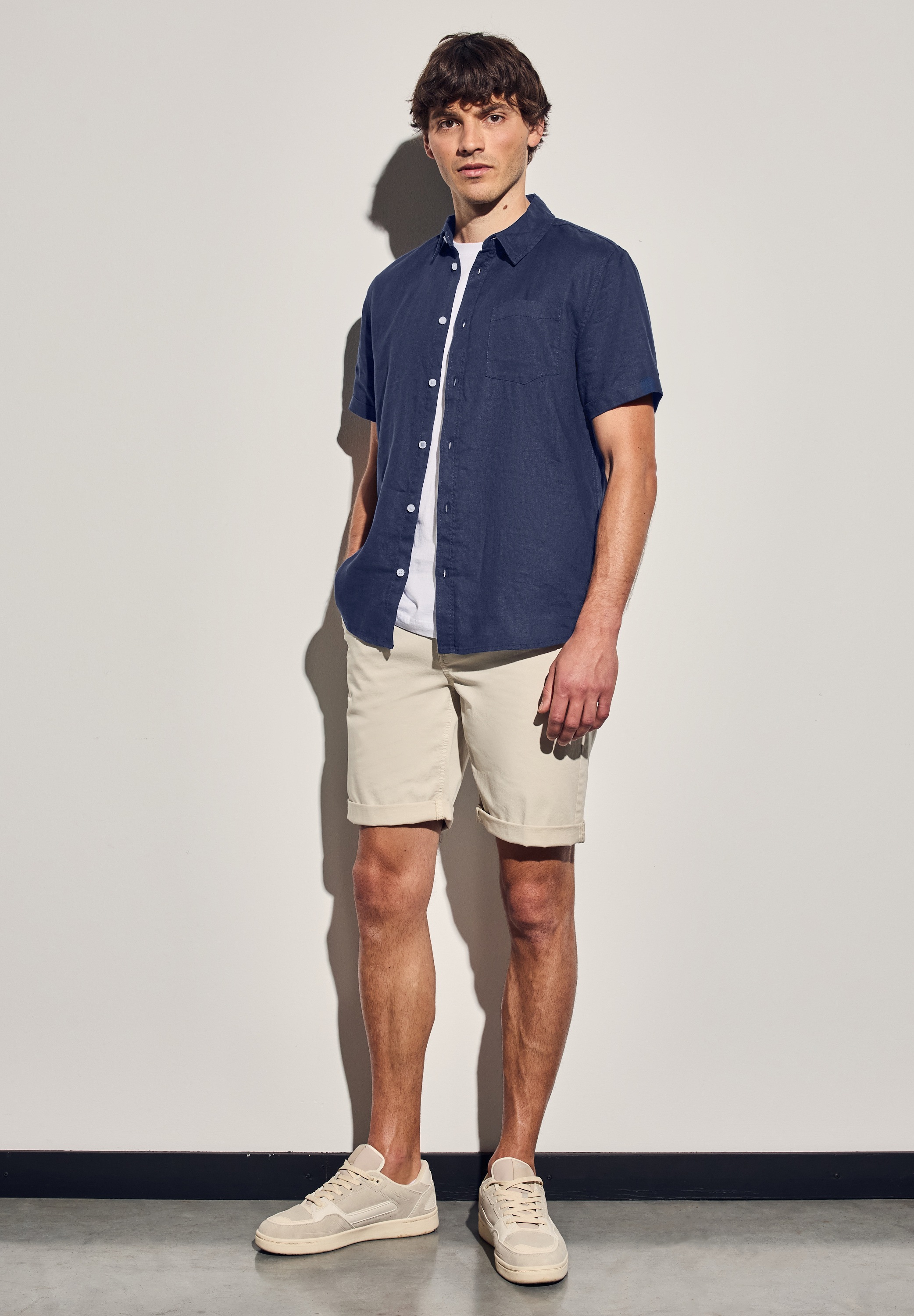 Thumbnail - STREET ONE MEN Kurzarmhemd mit Brusttasche