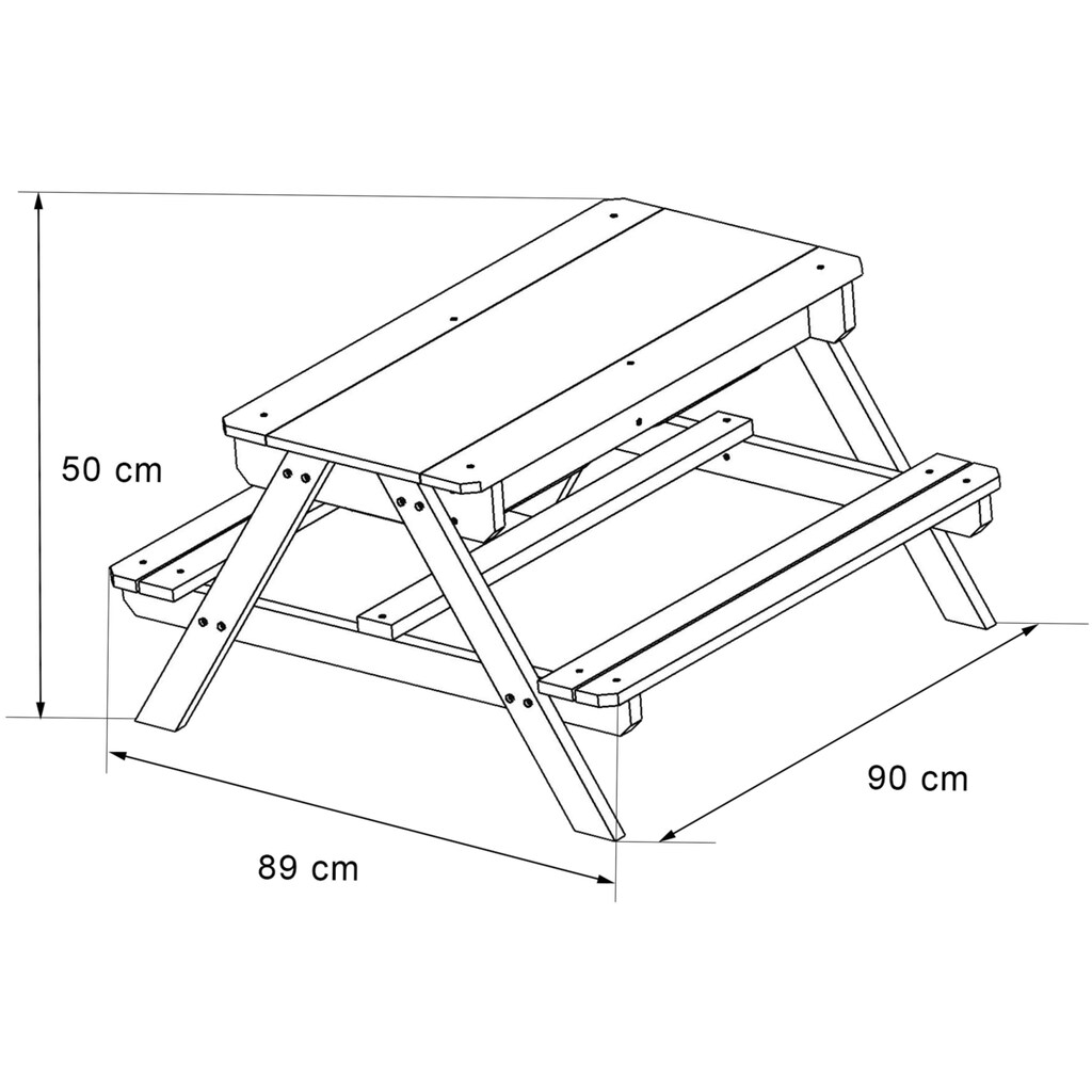 Sunny Garten-Kindersitzgruppe »Dual Top 2.0 Limited Edition«