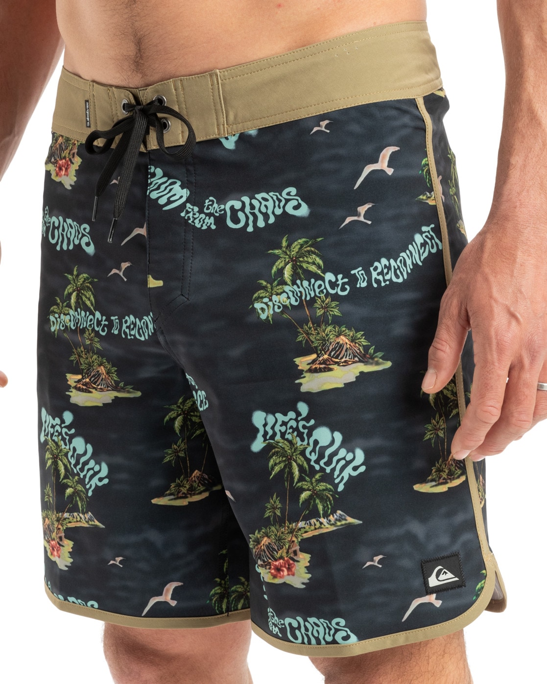 Quiksilver Boardshorts »Surfsilk Scallop 18"«