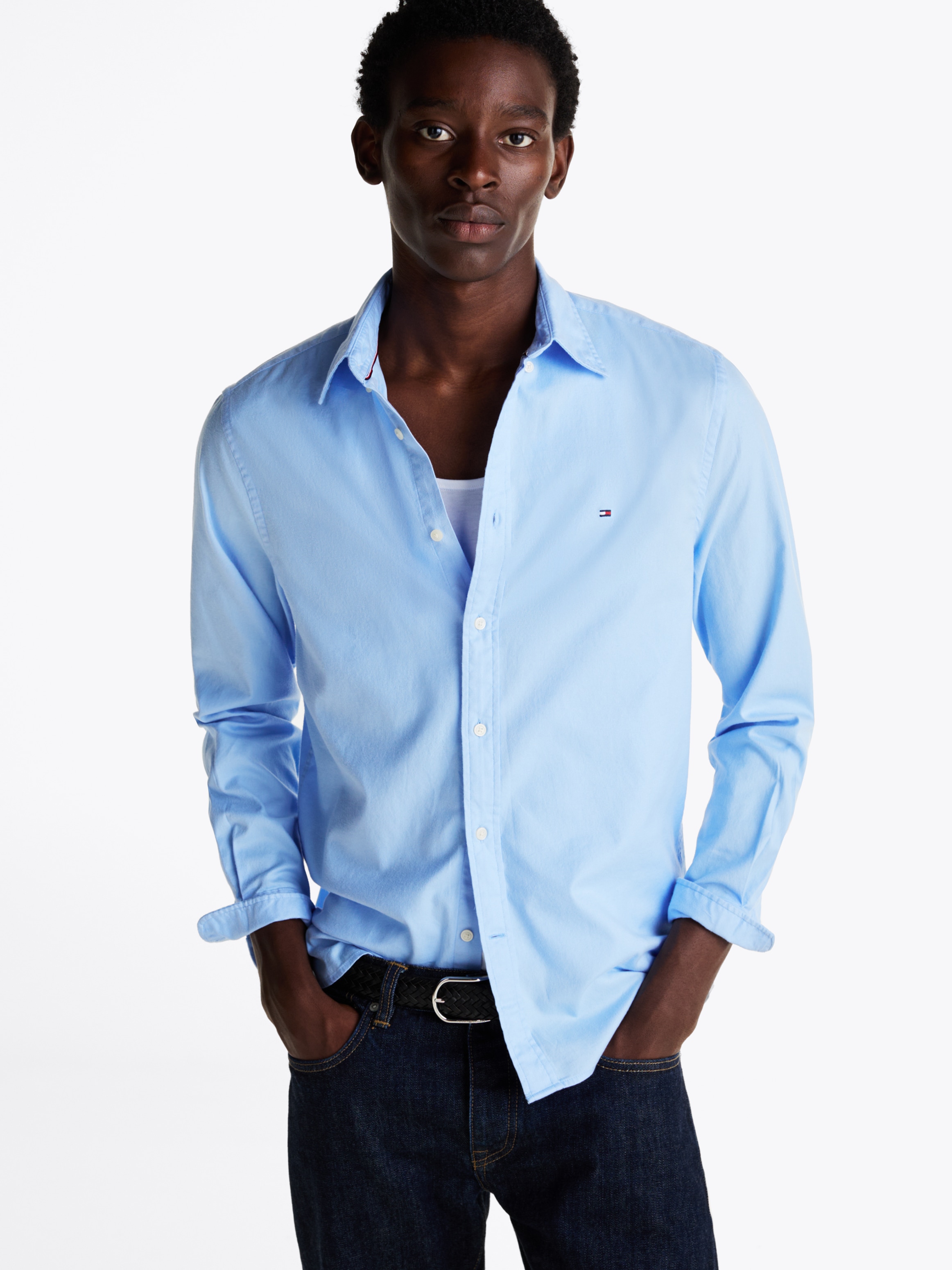 Businesshemd »FLEX BRUSHED SOLID RF SHIRT«